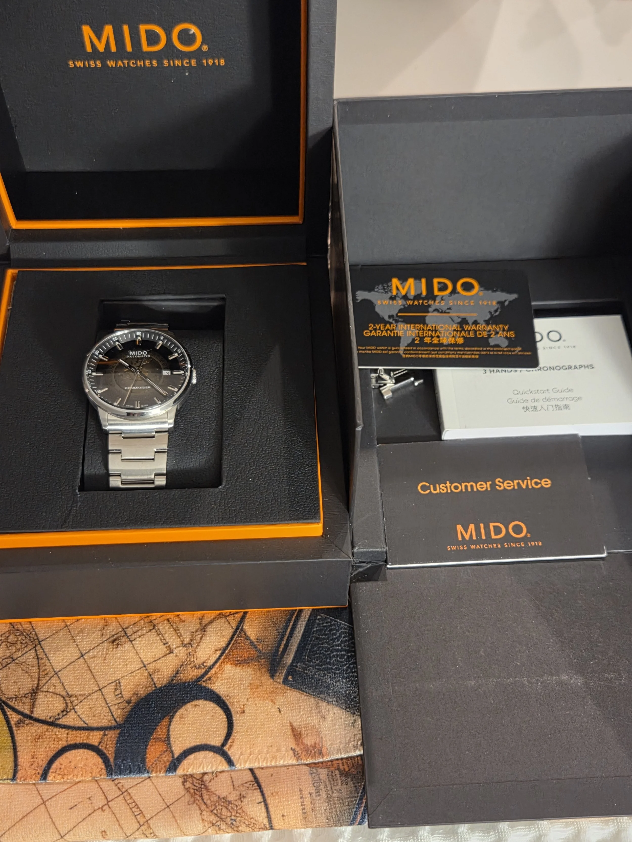 Mido Commander Gradient  Automatic - Full Kit