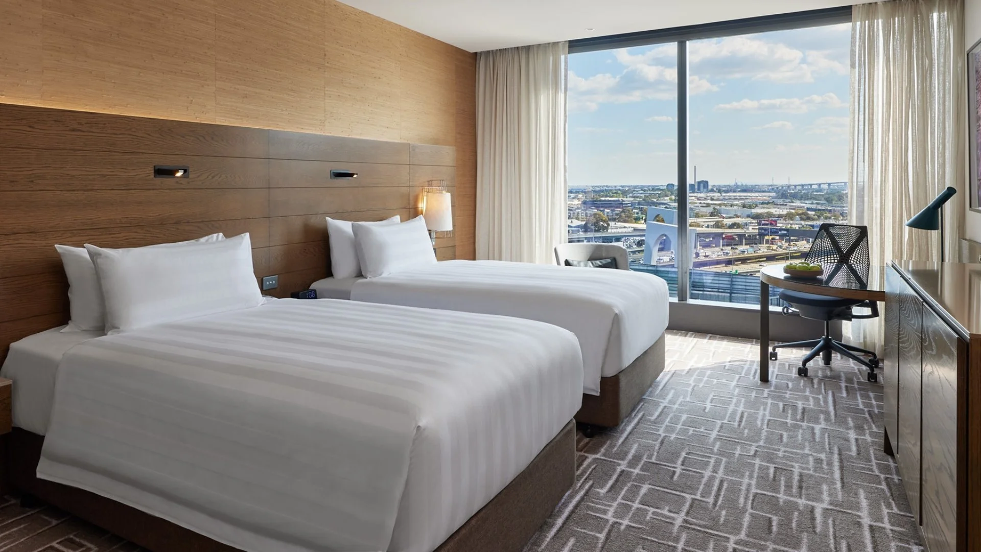 Room at the Pan Pacific Hotel, Melbourne
