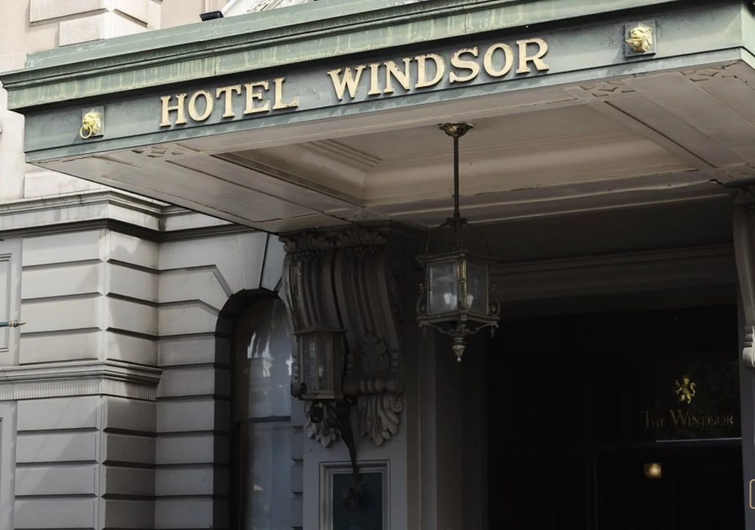 Exterior View of the Windsor Hotel, Melbourne