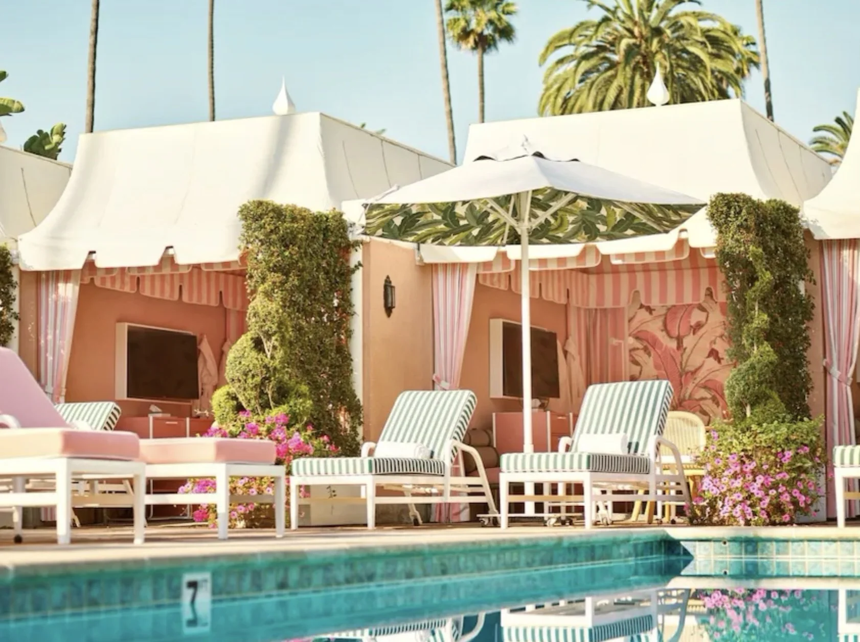 Pool Image at The Beverly Hills Hotel