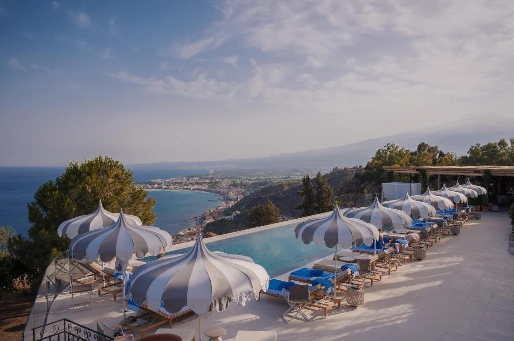 Pool View at San Domenico Palace, Taormina, A Four Seasons Hotel