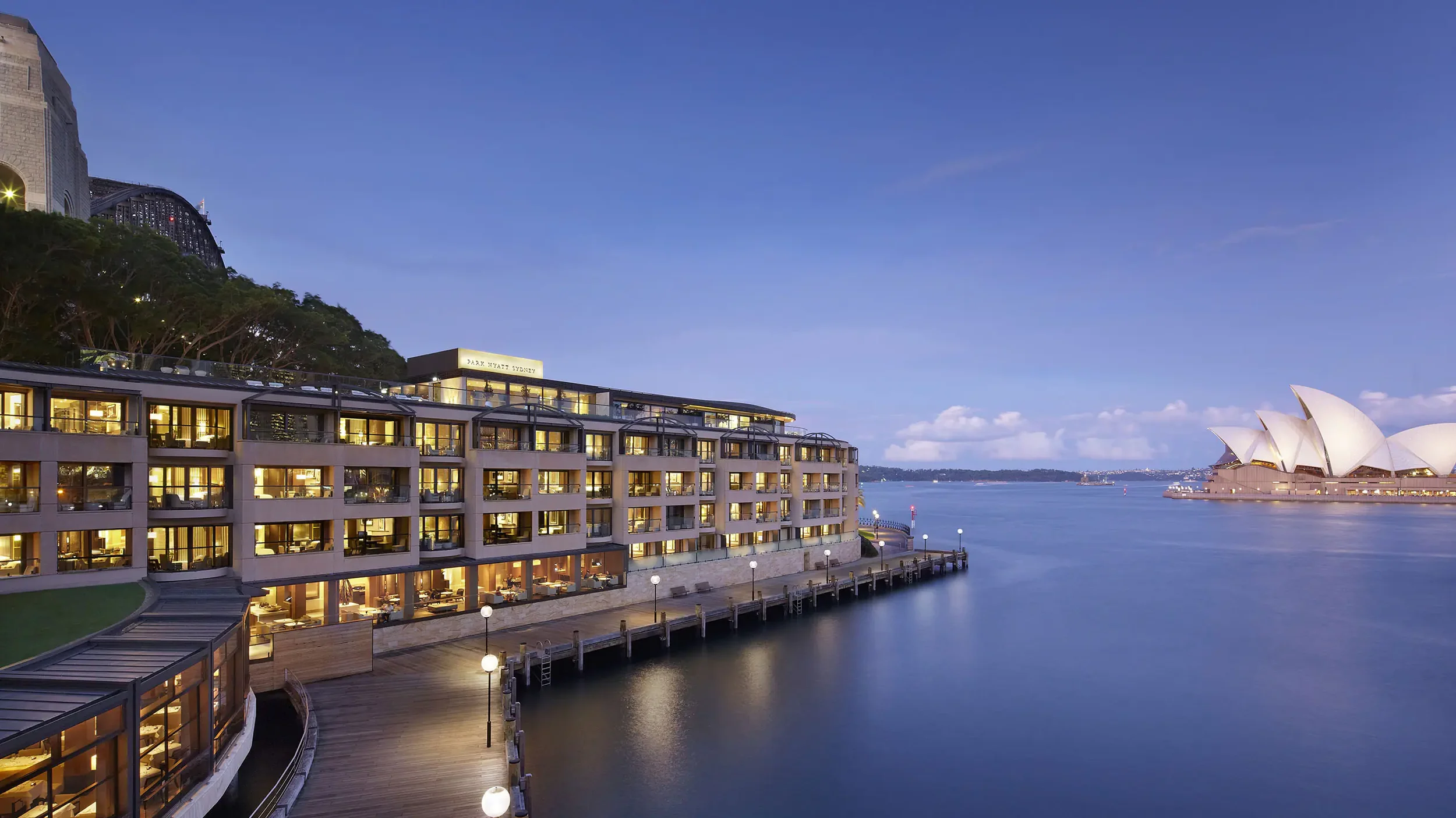 Exterior View of the Park Hyatt in Sydney