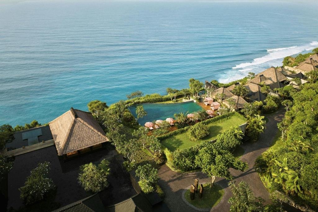 Aerial View of Bvlgari Resort Bali