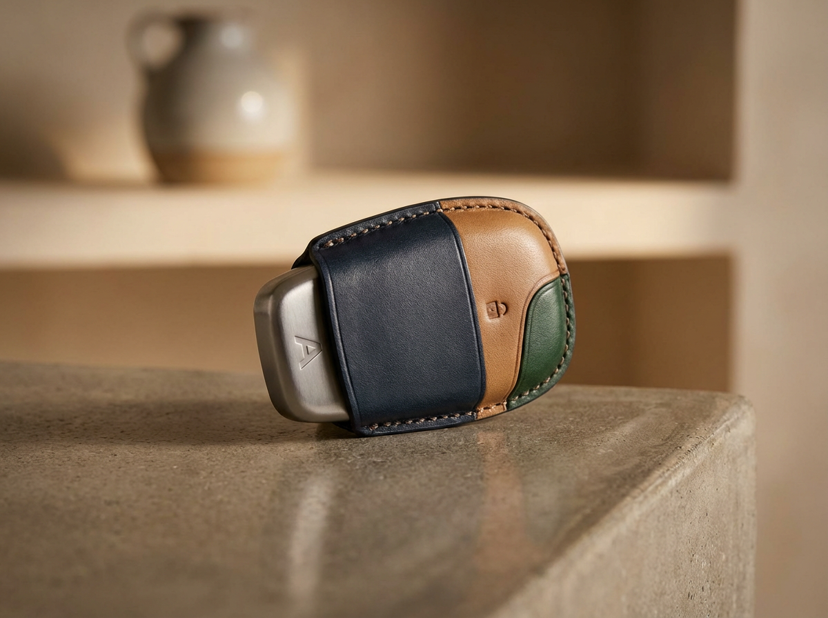 Leather Key Fob Cover