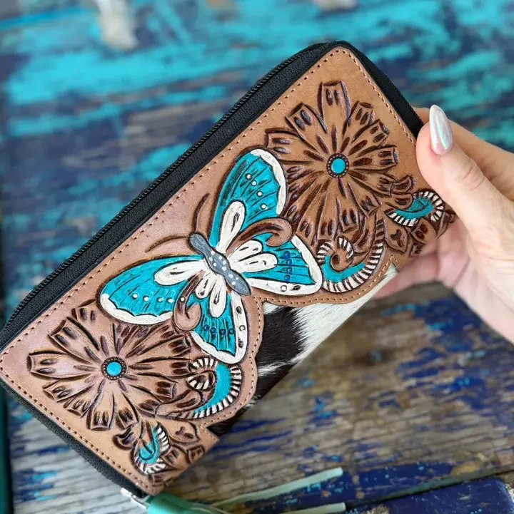 Cutie Leather Butterfly Wallet