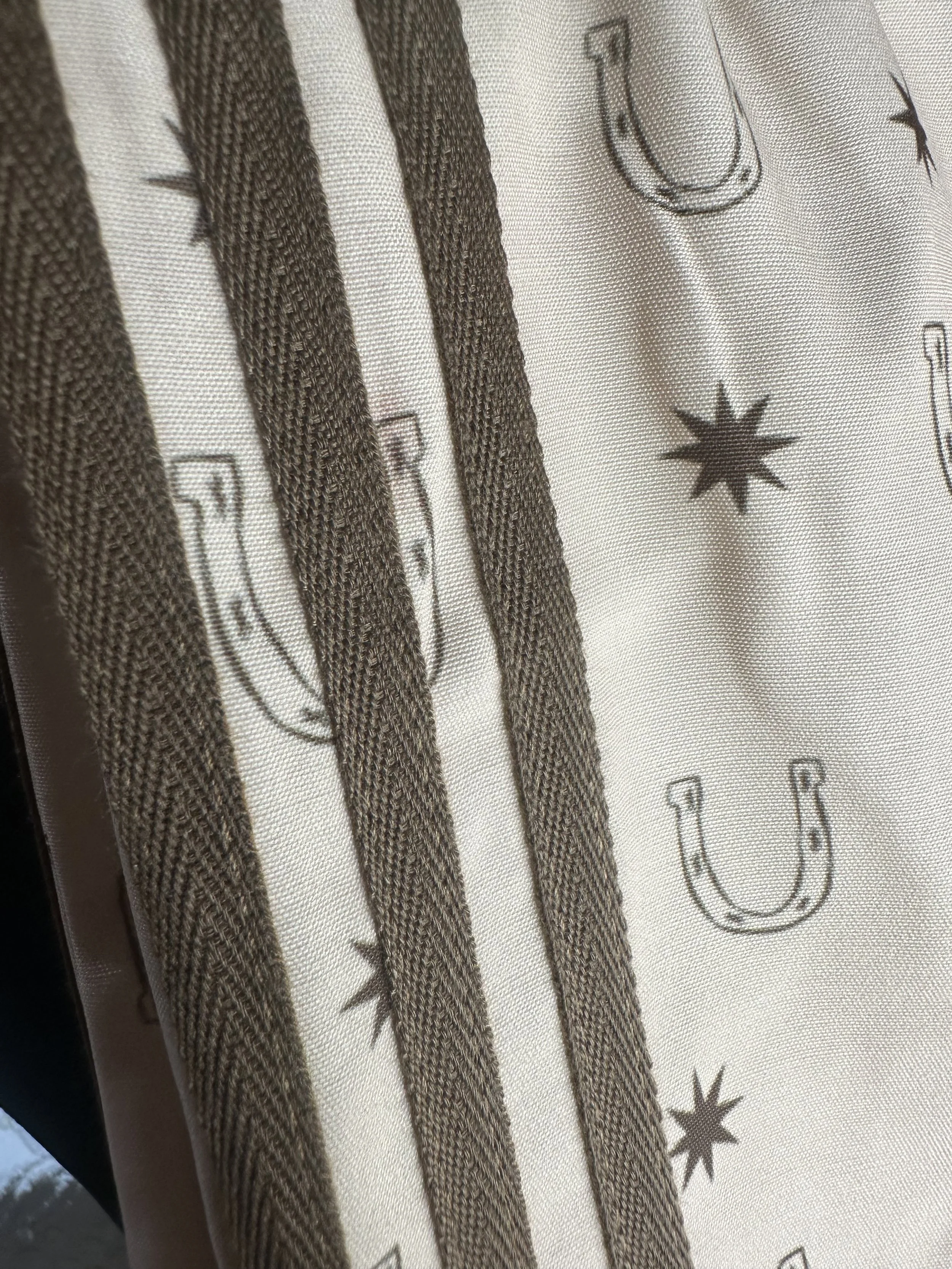 Taupe Horseshoe Rodeo Pants