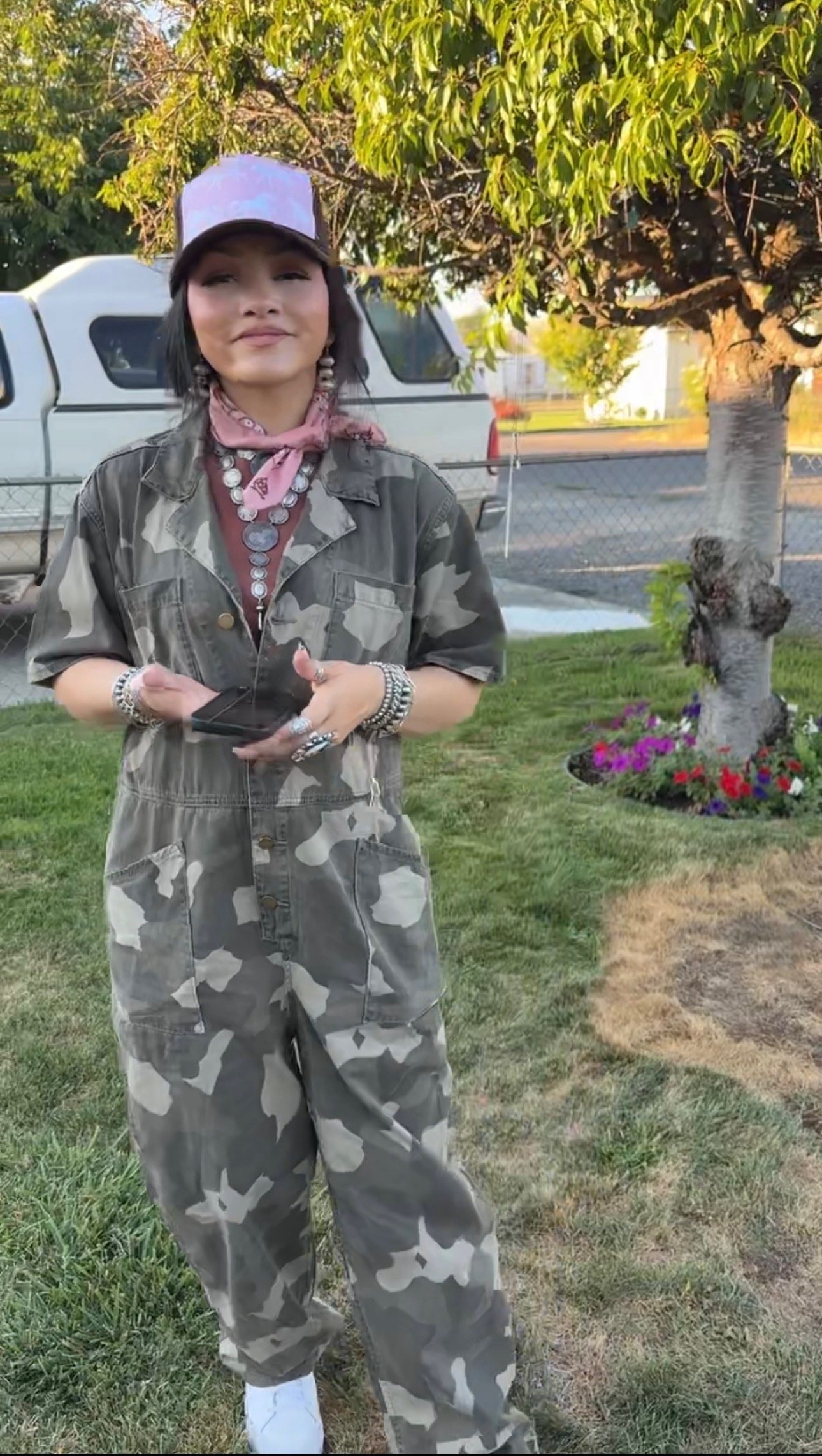 Camo Utility Jumpsuit