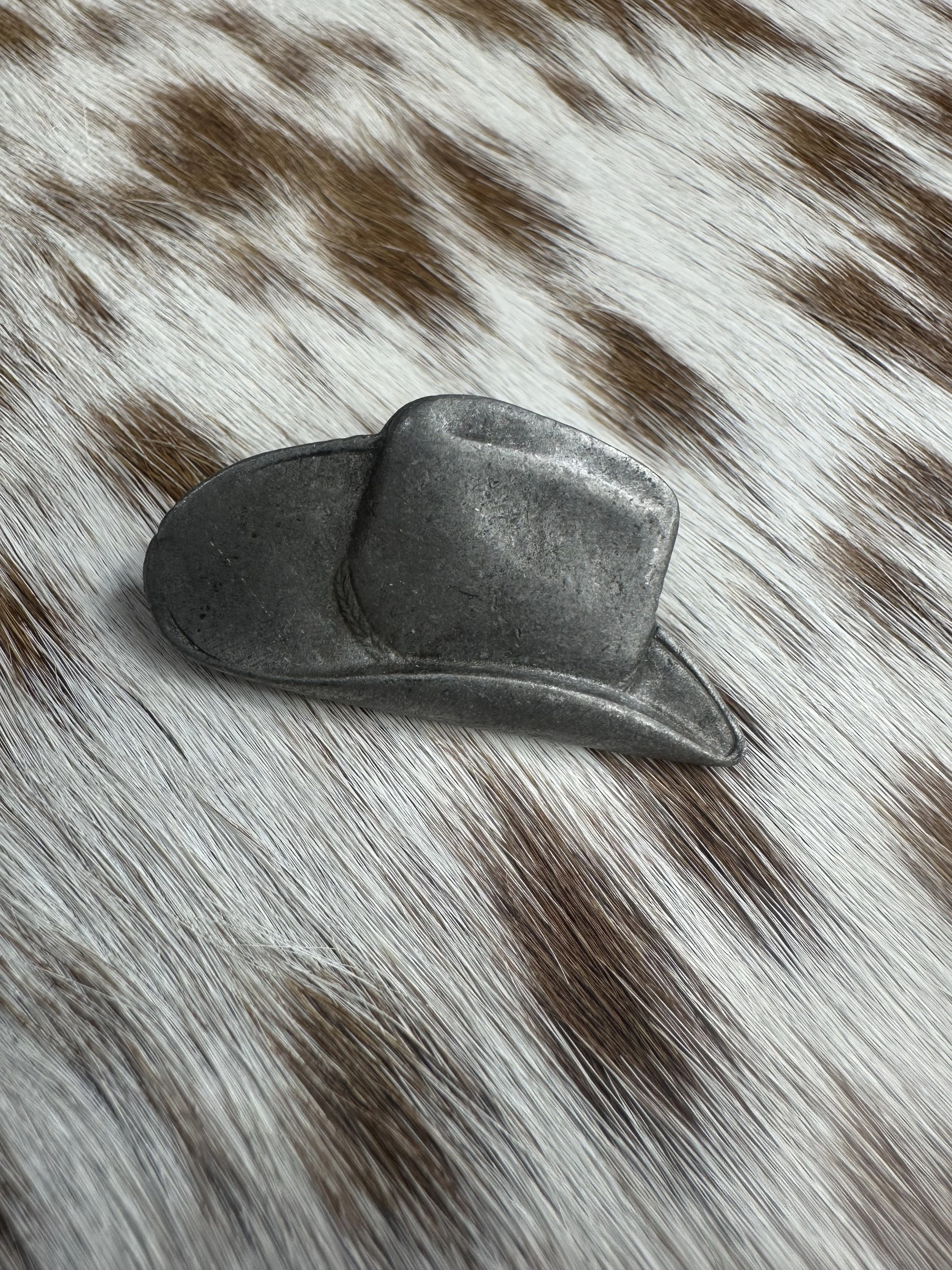 Vintage Sterling Cowboy Hat Pin