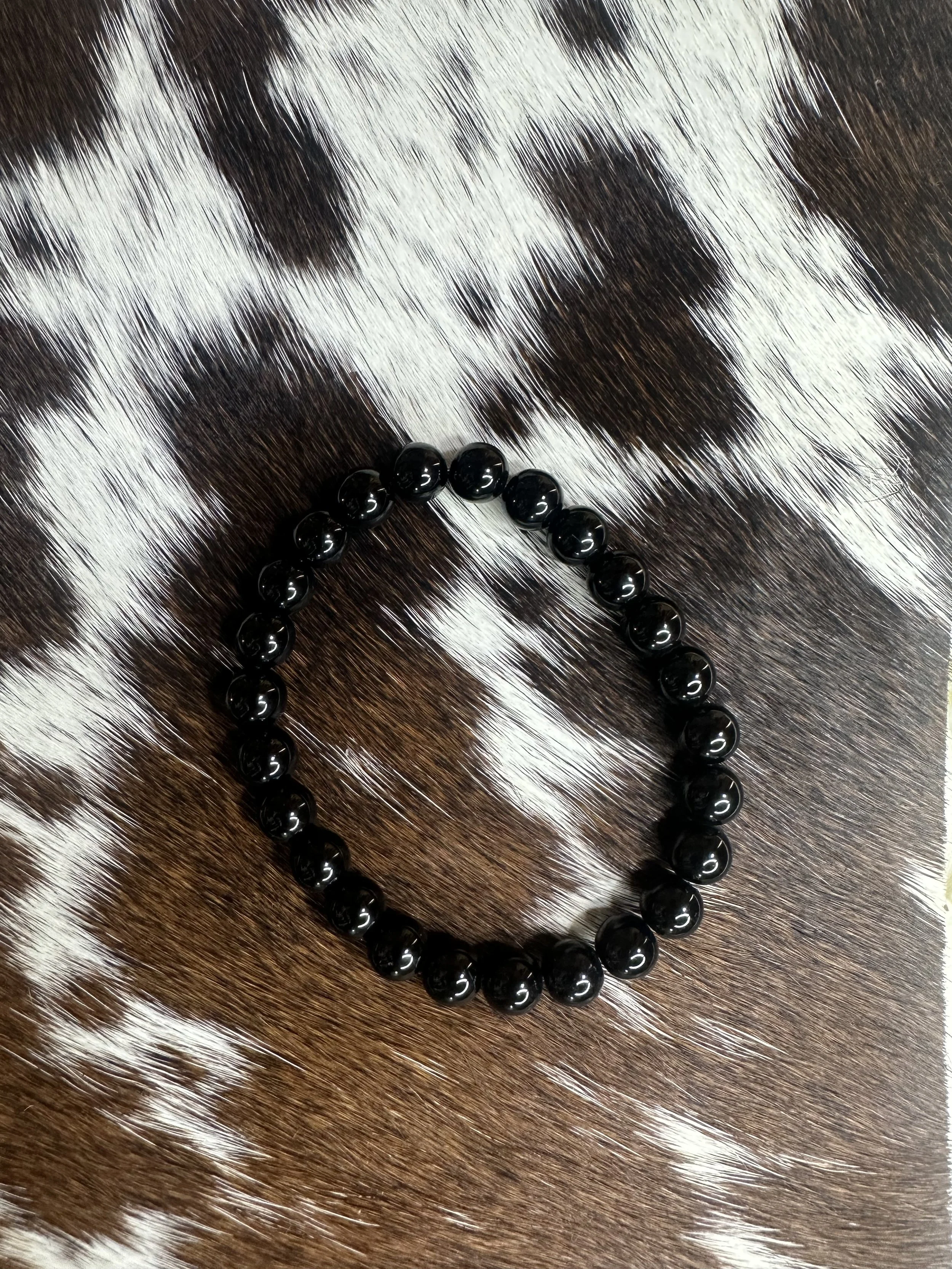 Black Onyx Stretch Bracelet