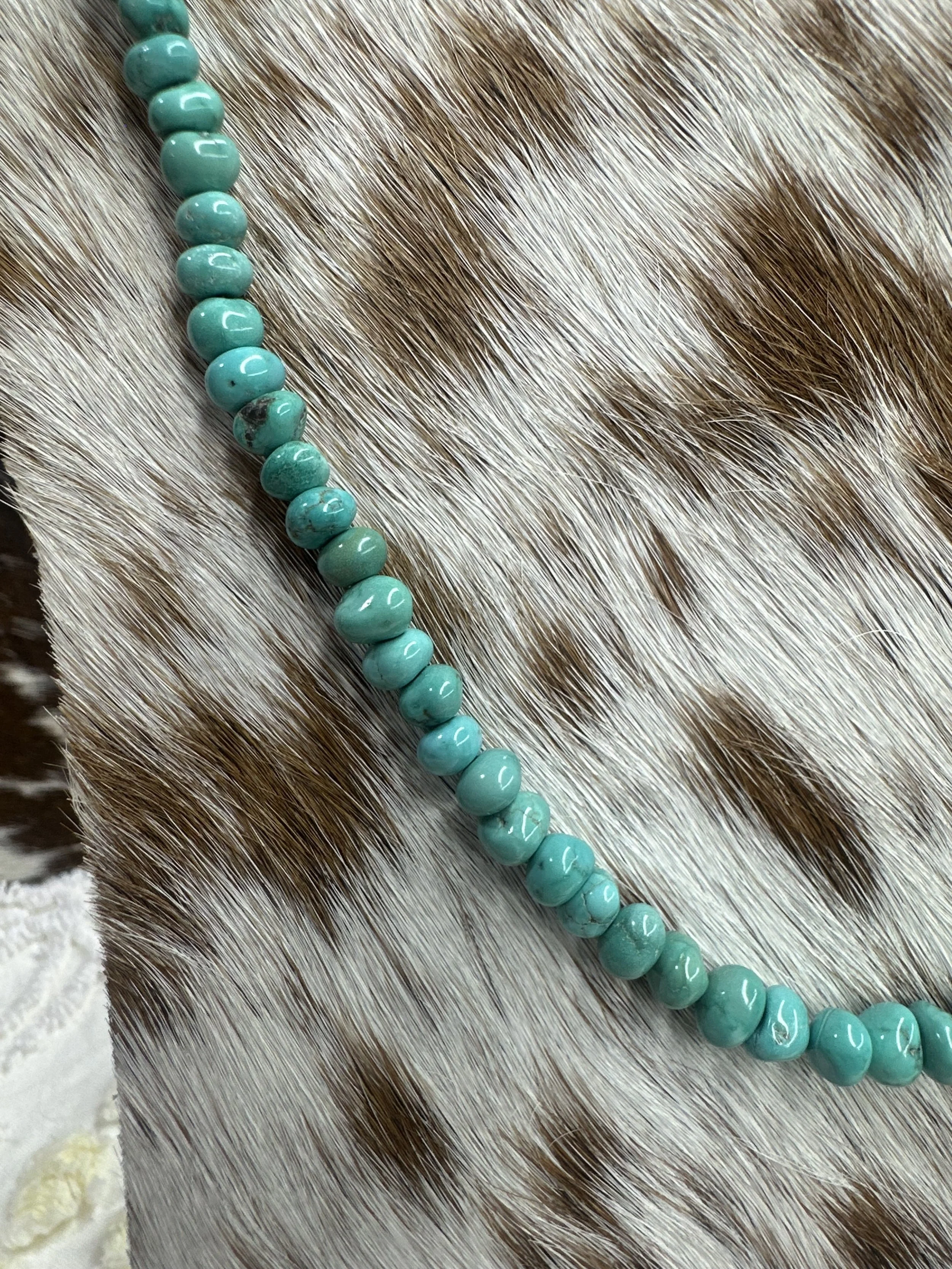 Carico Lake Turquoise Bead Necklace