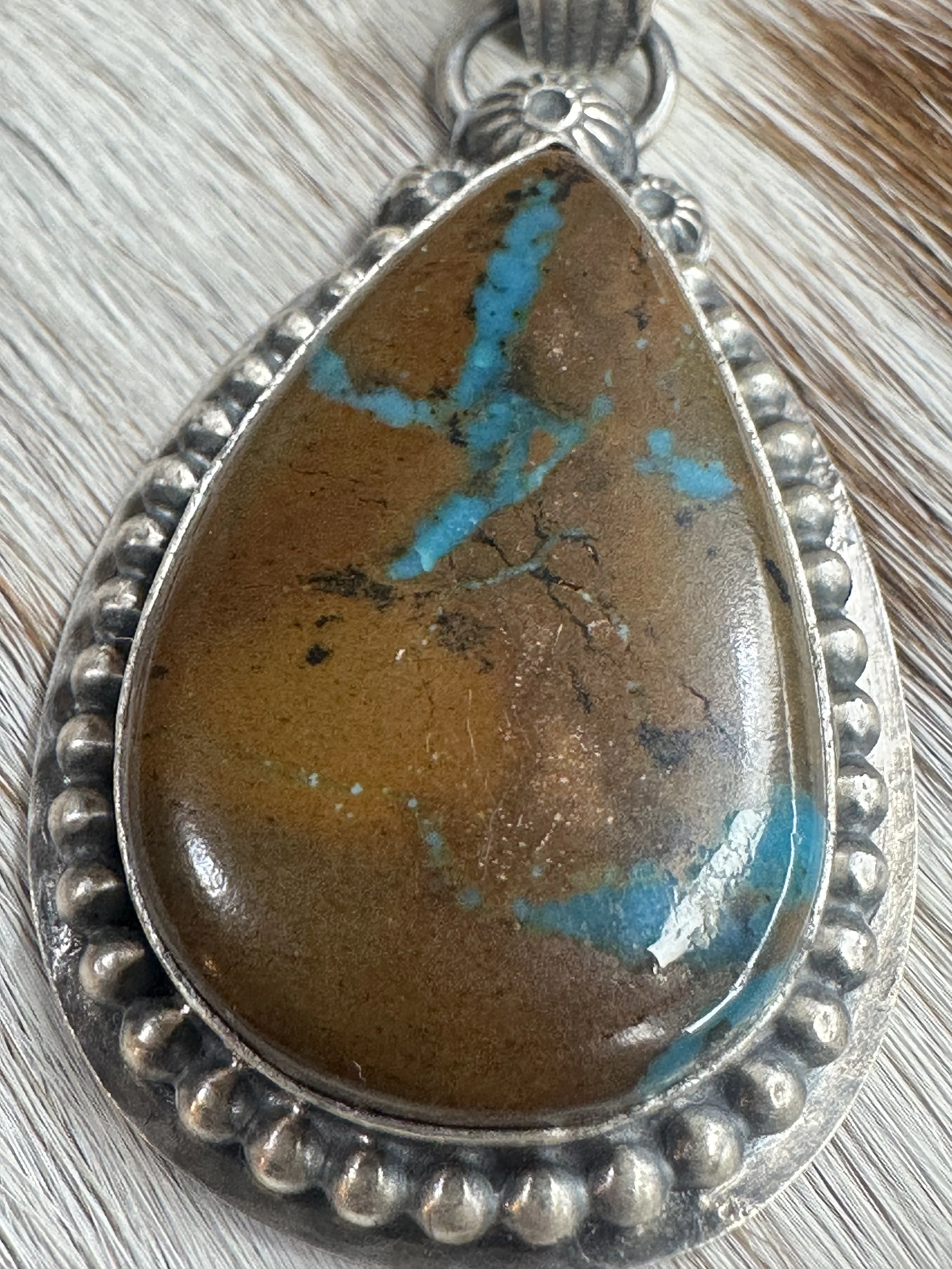 Kenneth Begay Royston Ribbon Pendant