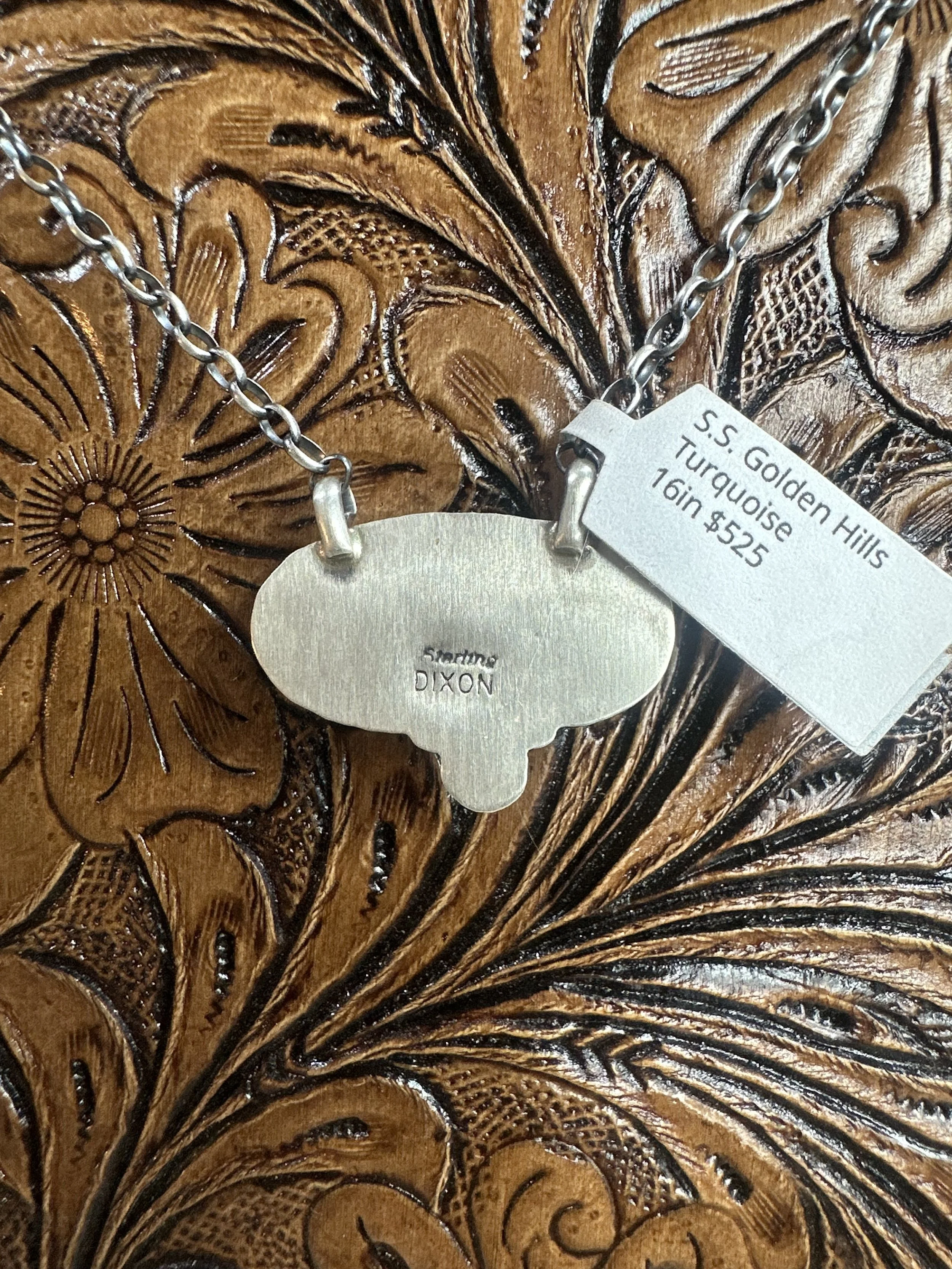 Johnny Dixon Golden Hills Bar Necklace