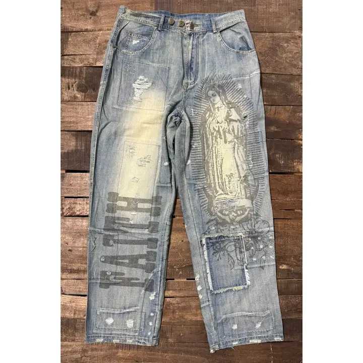 Peace and Love Jeans