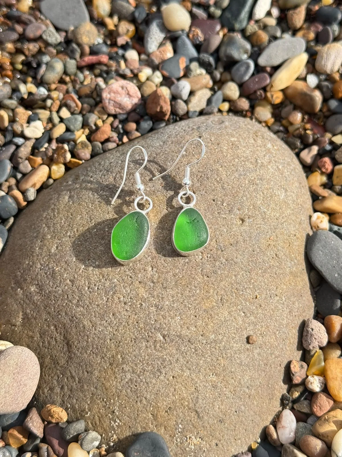 Scottish sea glass earrings