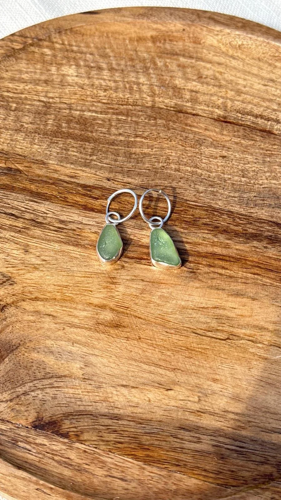 sea glass earrings