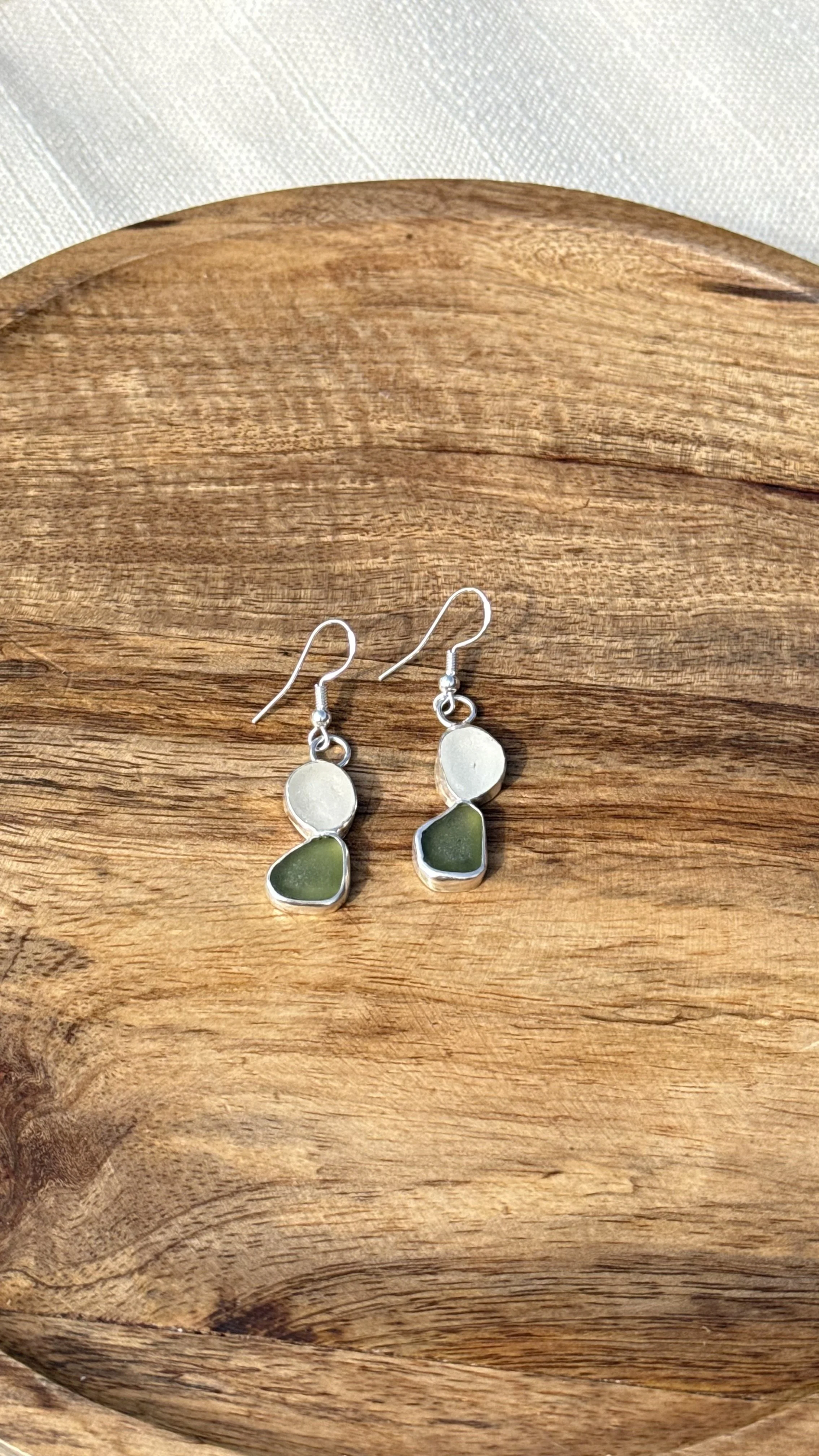 Sea stack earrings