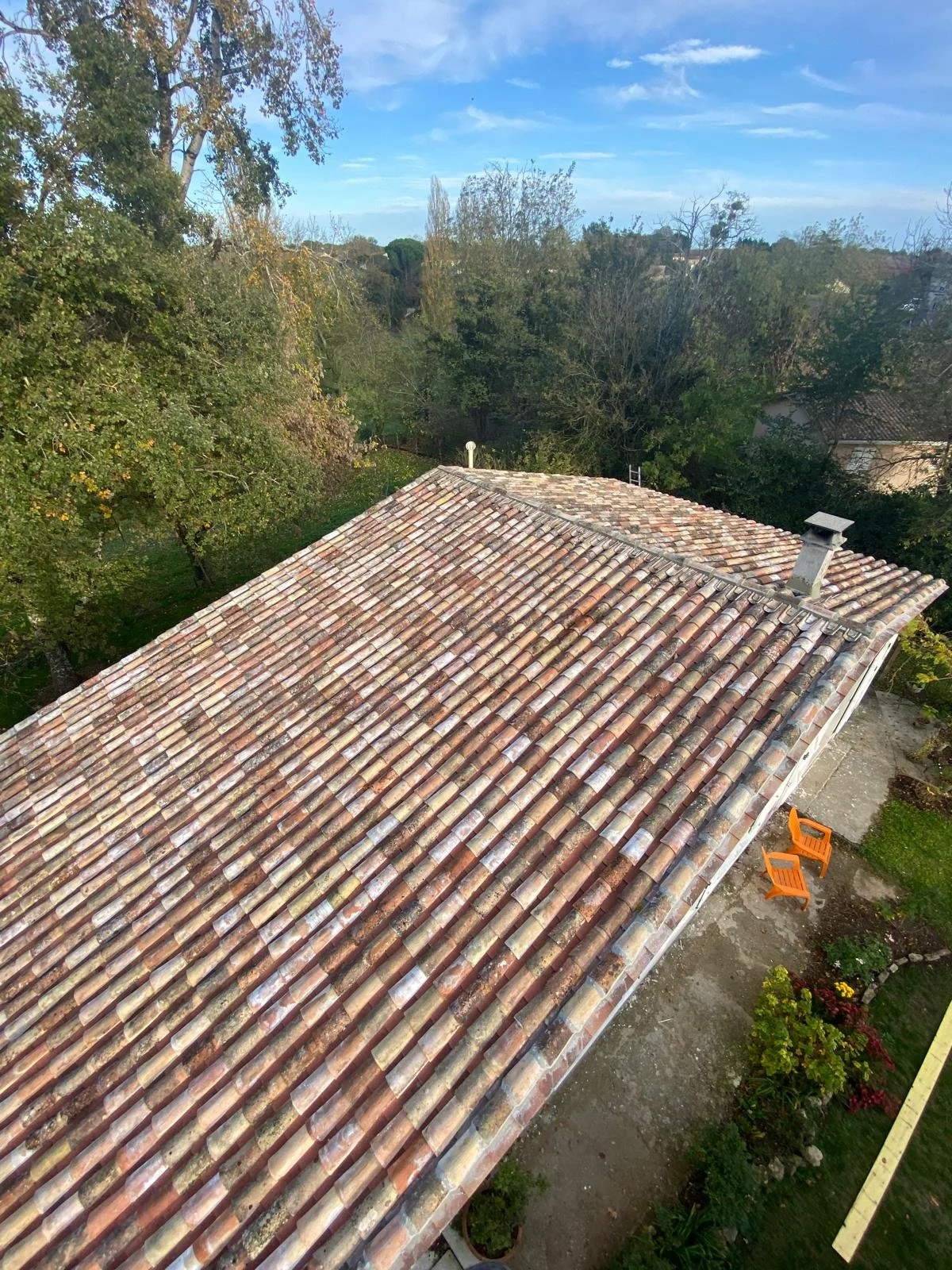 rénovation toiture à Saint-magne de Castillon