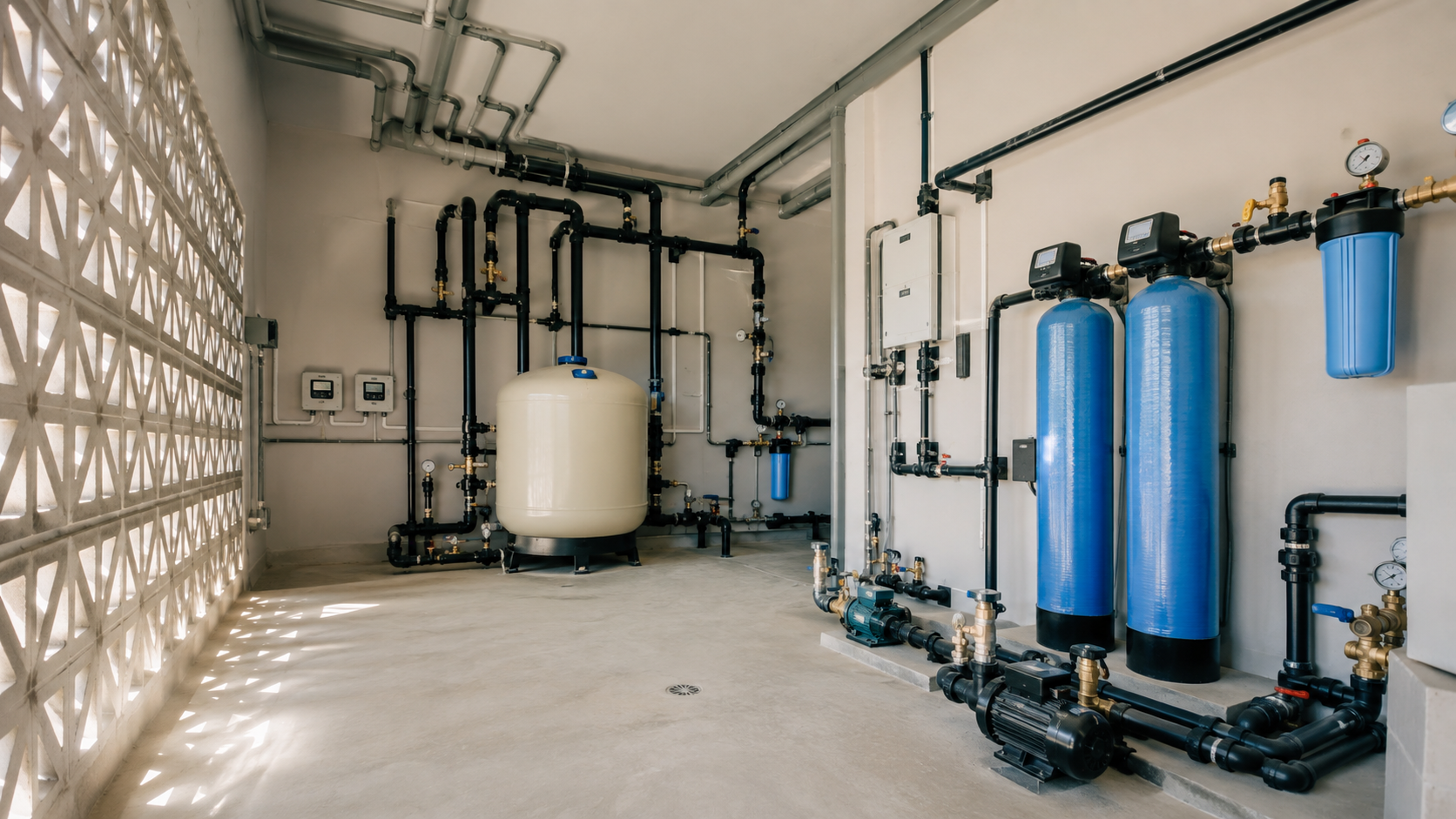 Water Management in Los Cabos: Cisterns, Pumps and Storage