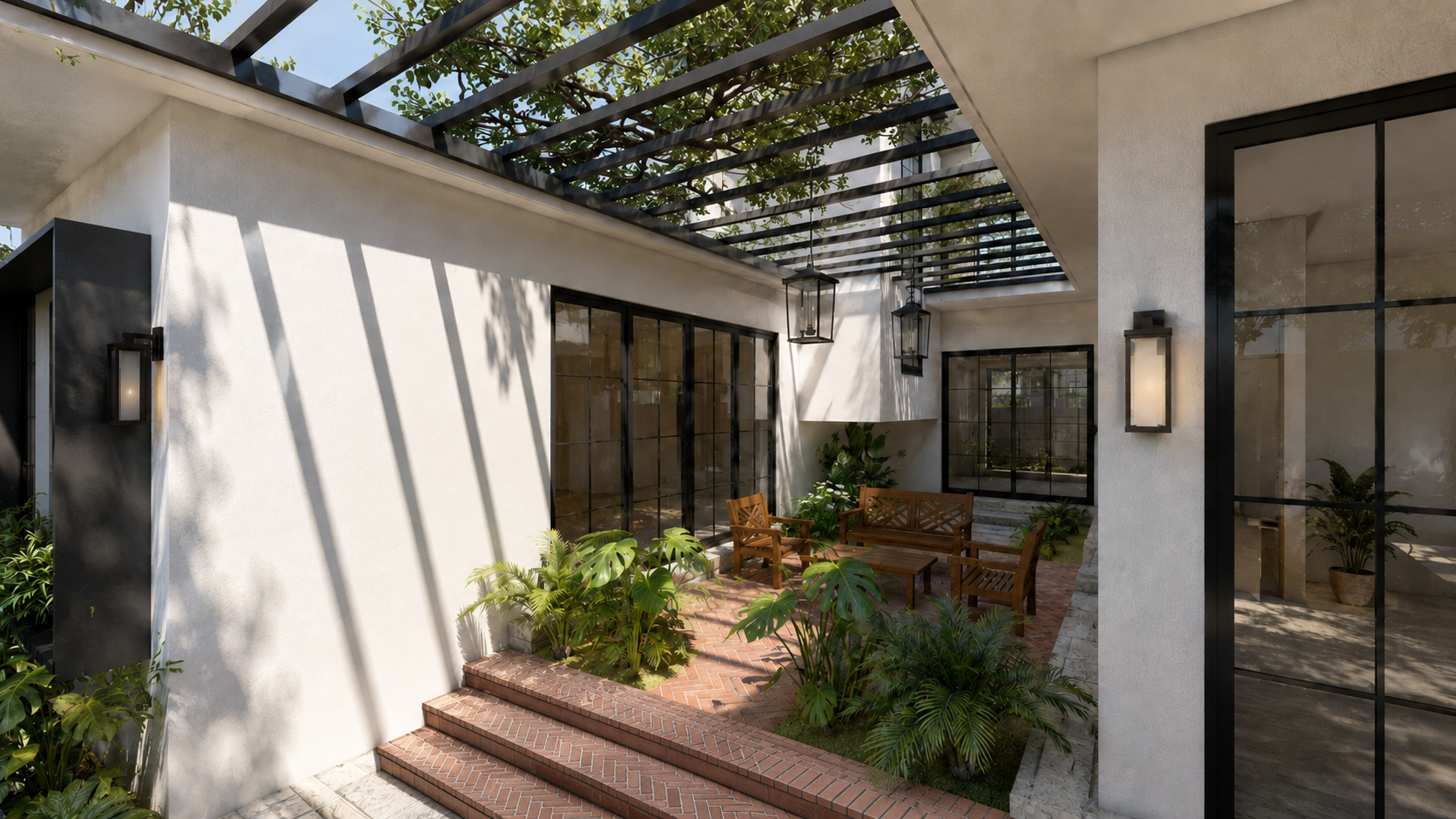 House of courtyards