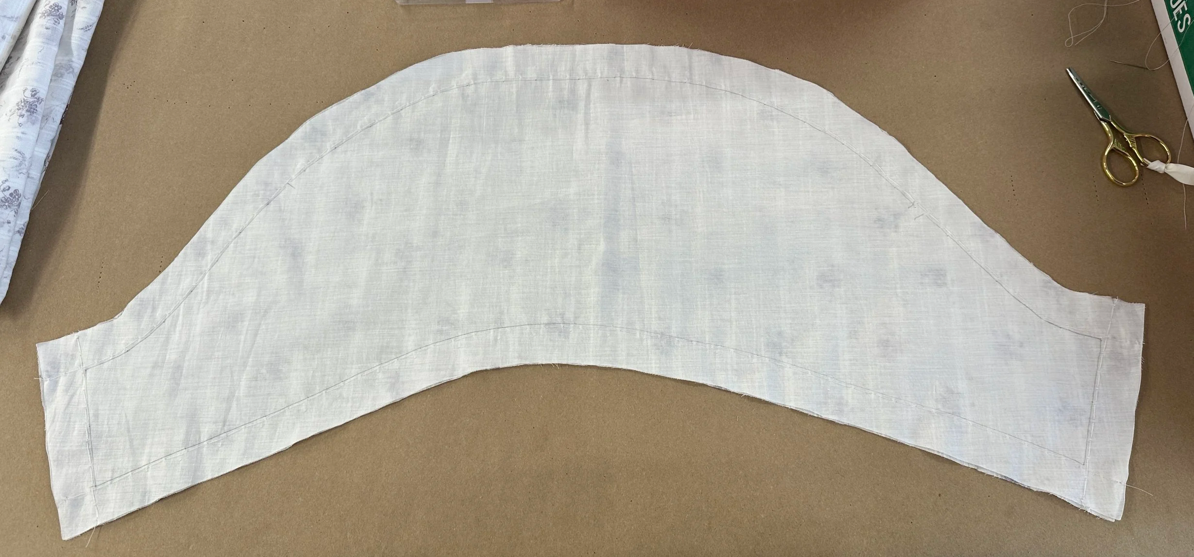 flat lining by hand 