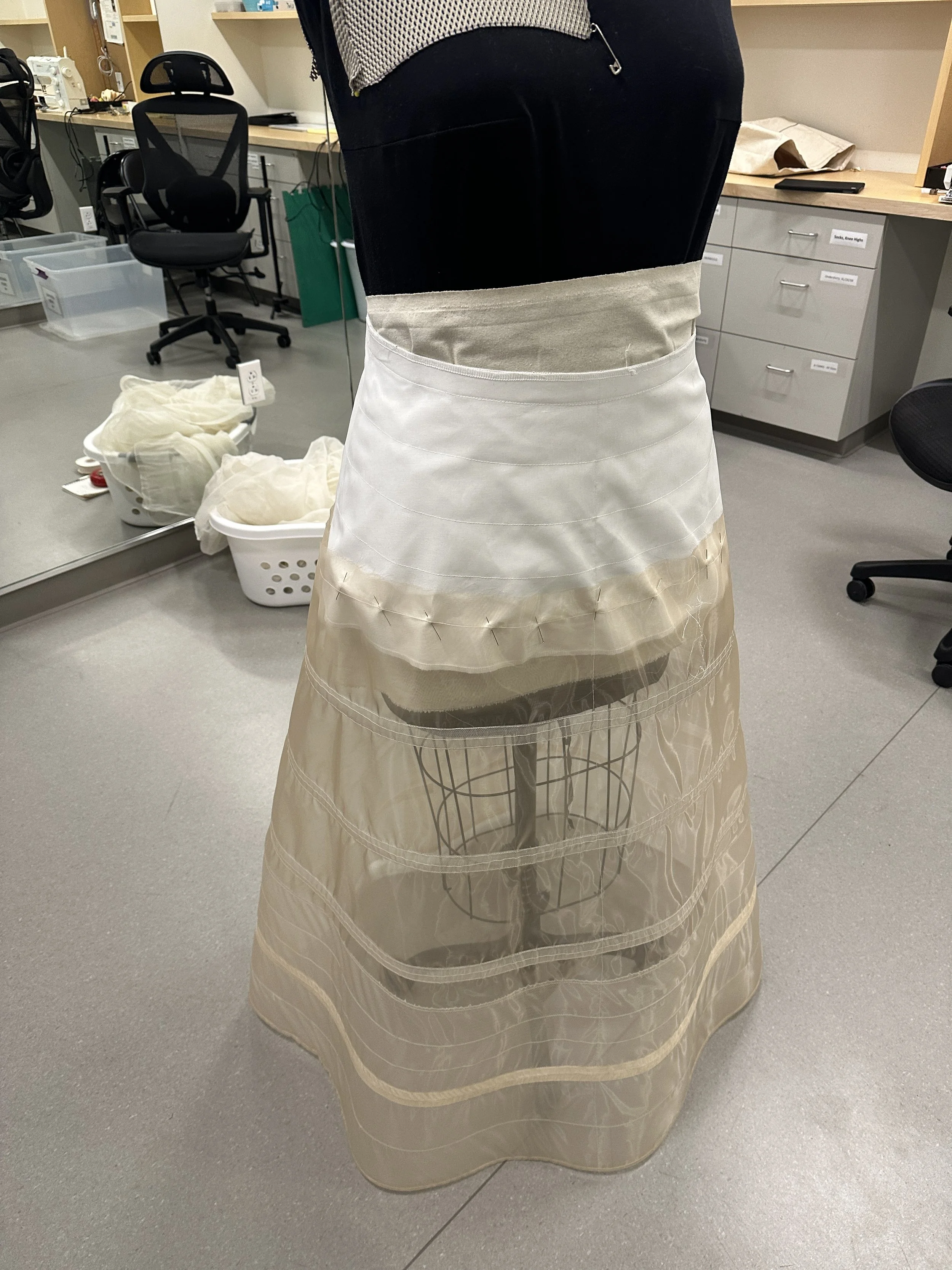 base layer of petticoat