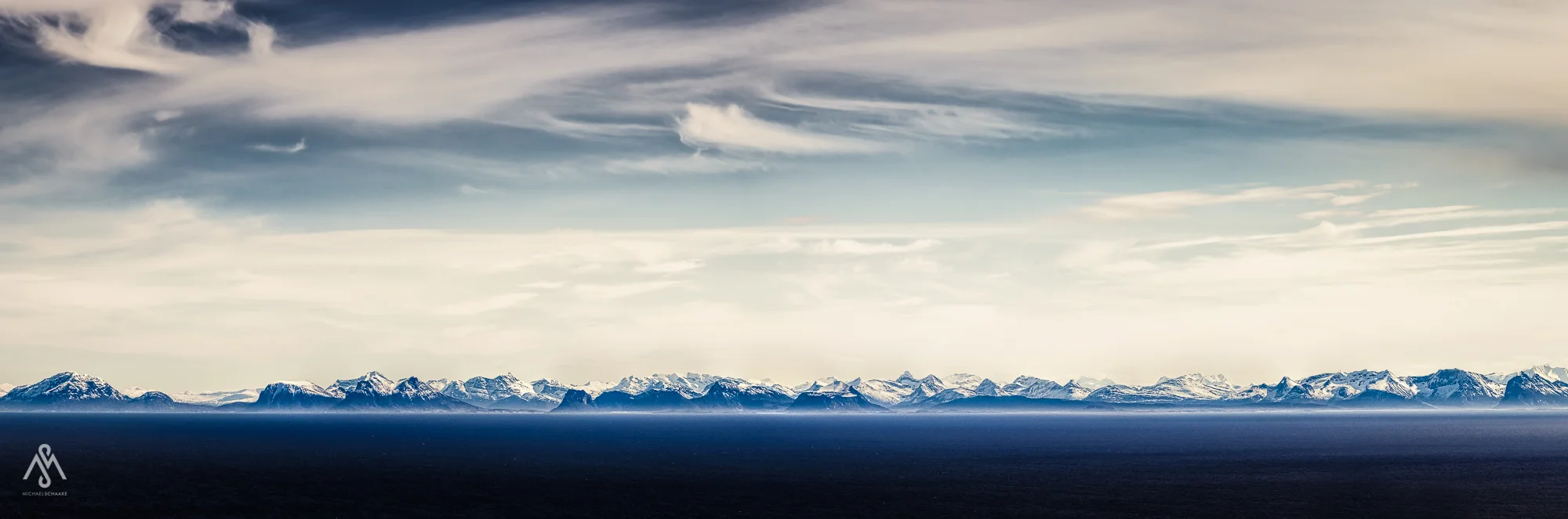 Fine Art Panorama Print "Bodö Wall"