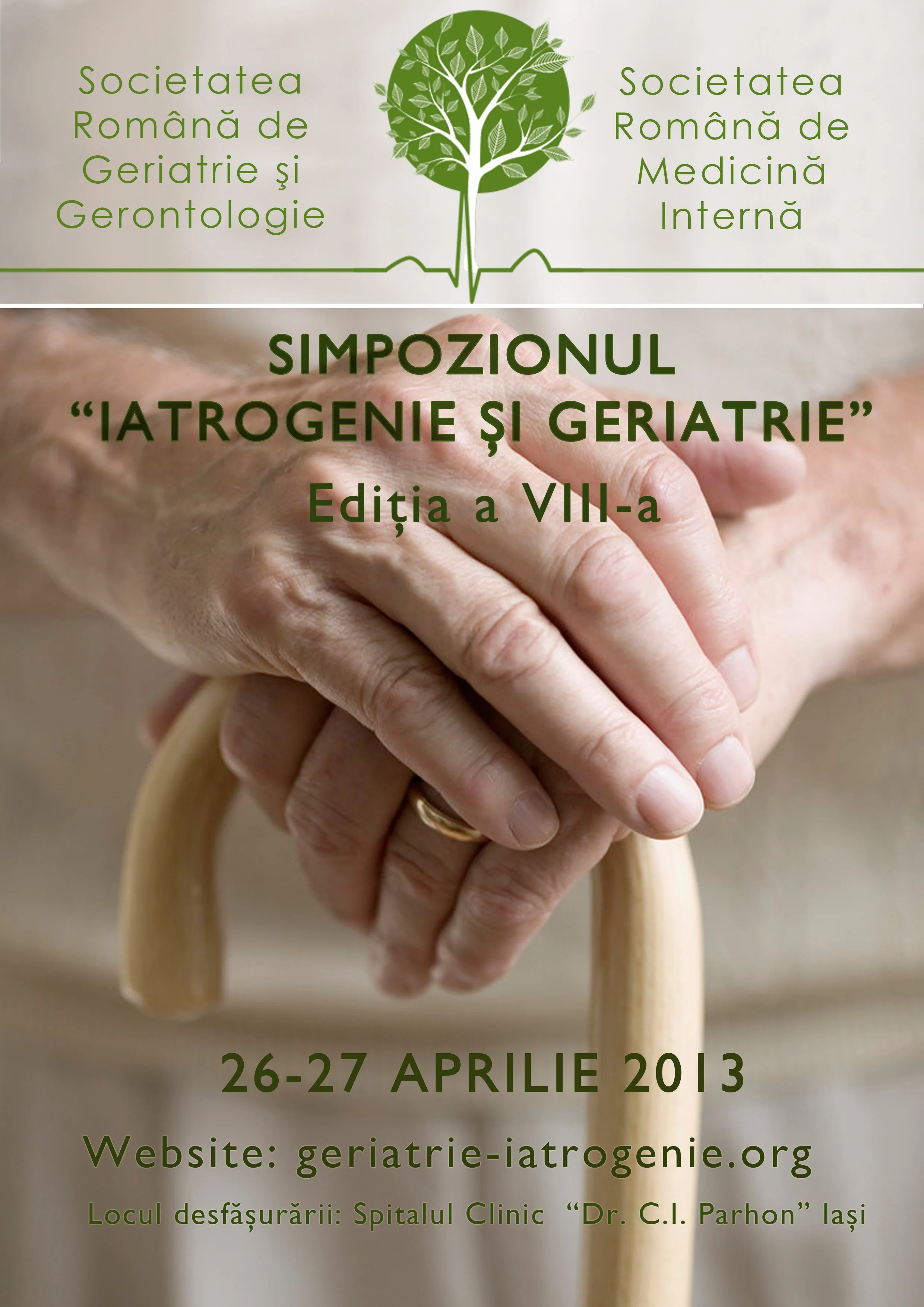 Logo (visual identity) and poster of a small conference I organised. 
