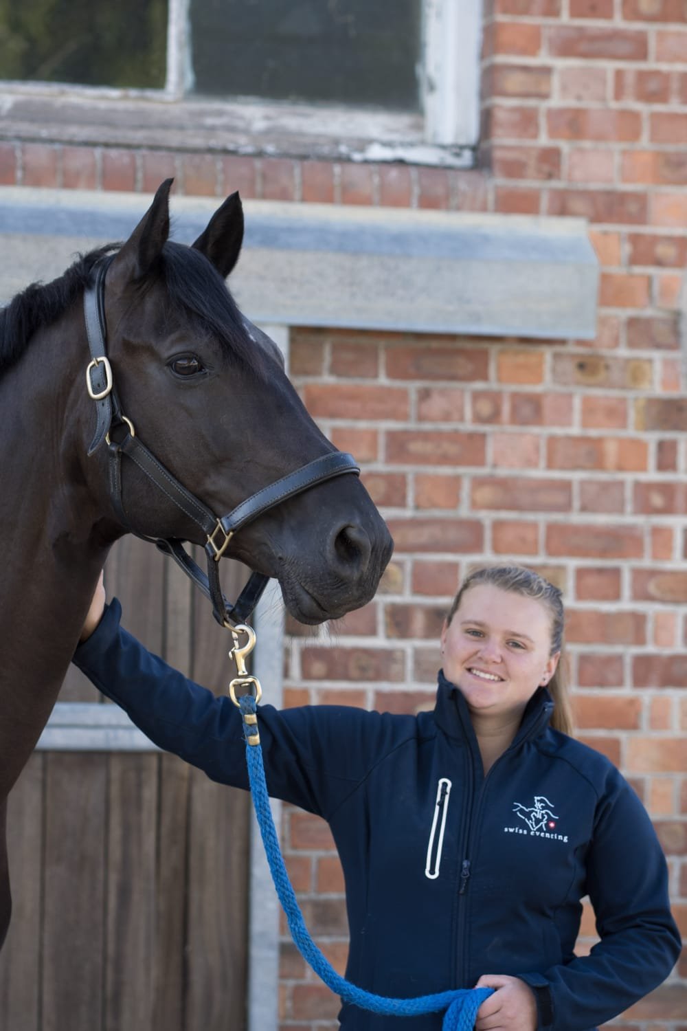 Tash Freeman-Jones, Groom at Swiss Eventing.