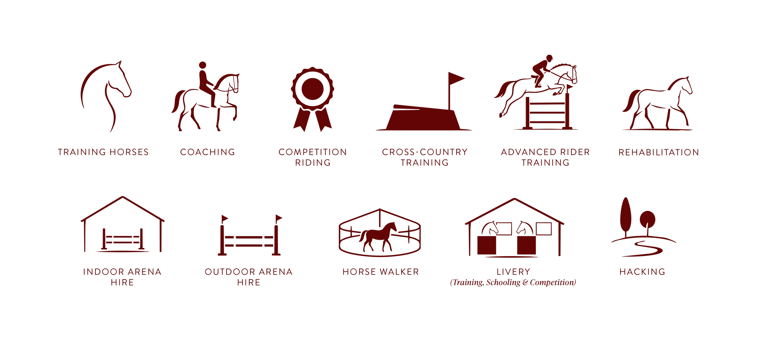 The many Services offered by Swiss Eventing.