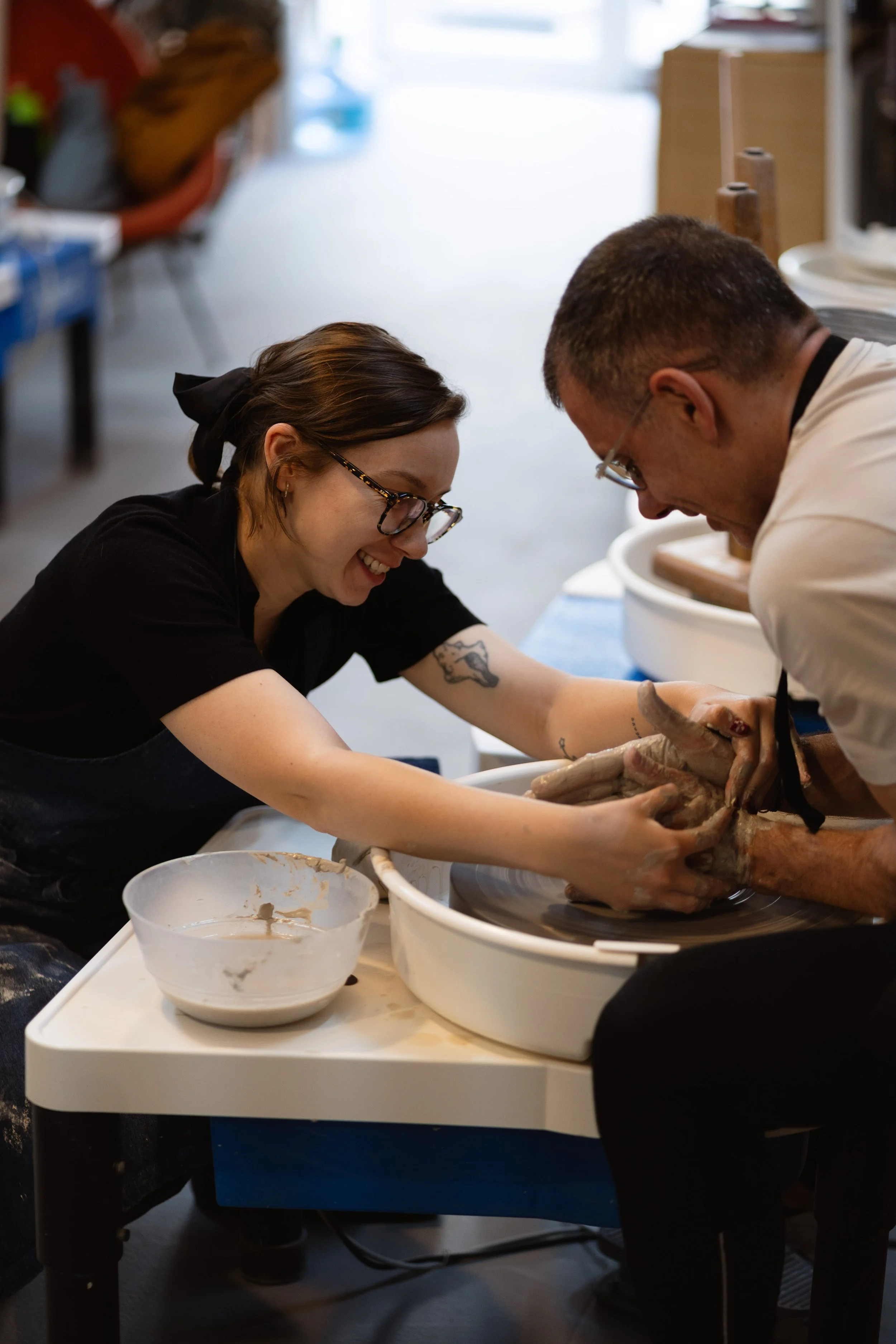 Hoji Ceramics Regular Classes Wheelthrowing Barcelona