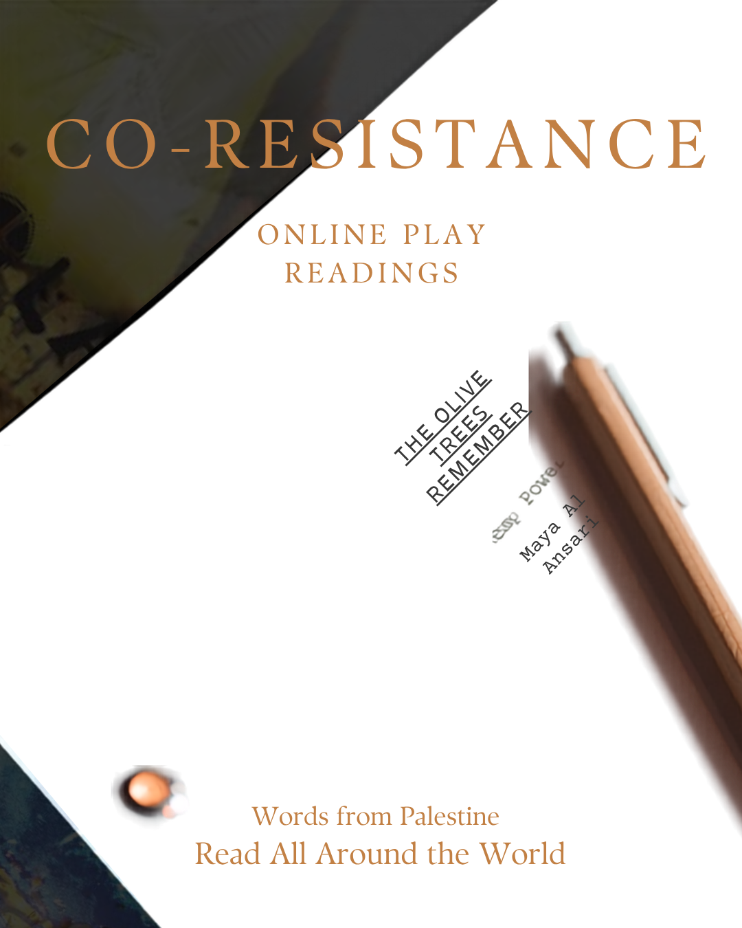 Co-Resistance Reading Out Loud - Online Play Readings