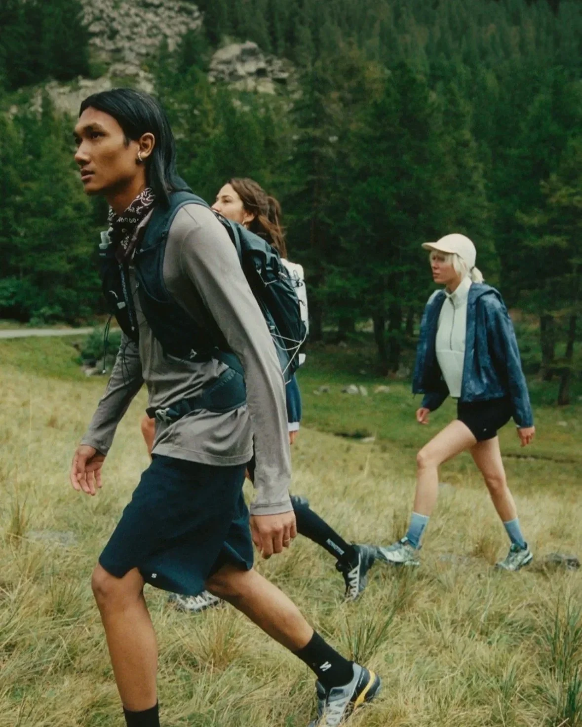 local dunedin ōtepoti sponsors - rebel sport (shows hiking duo)