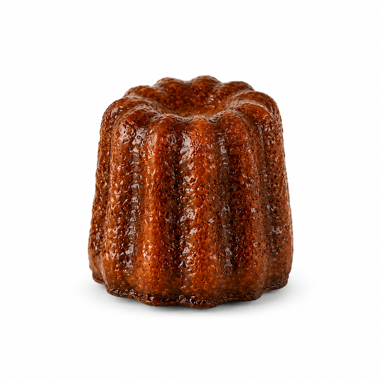 Canelé classique à la croûte caramélisée