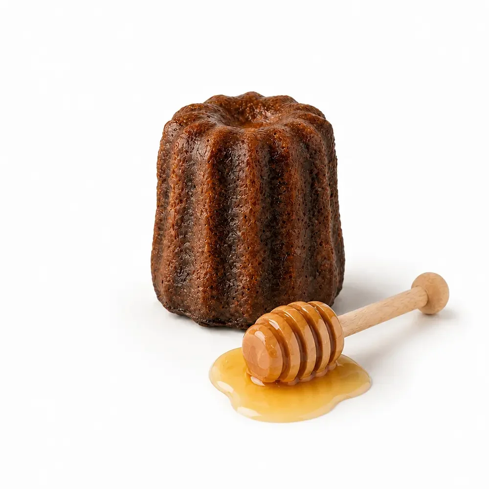Canelé arrangé au miel