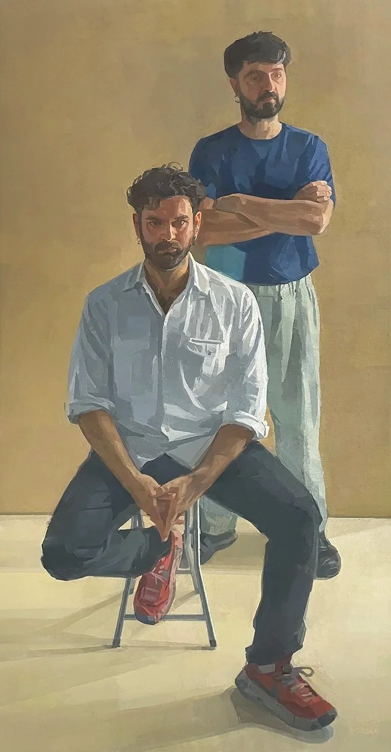 𝘒𝘰𝘶𝘳𝘰𝘪, oil on canvas, 190 × 100 cm
