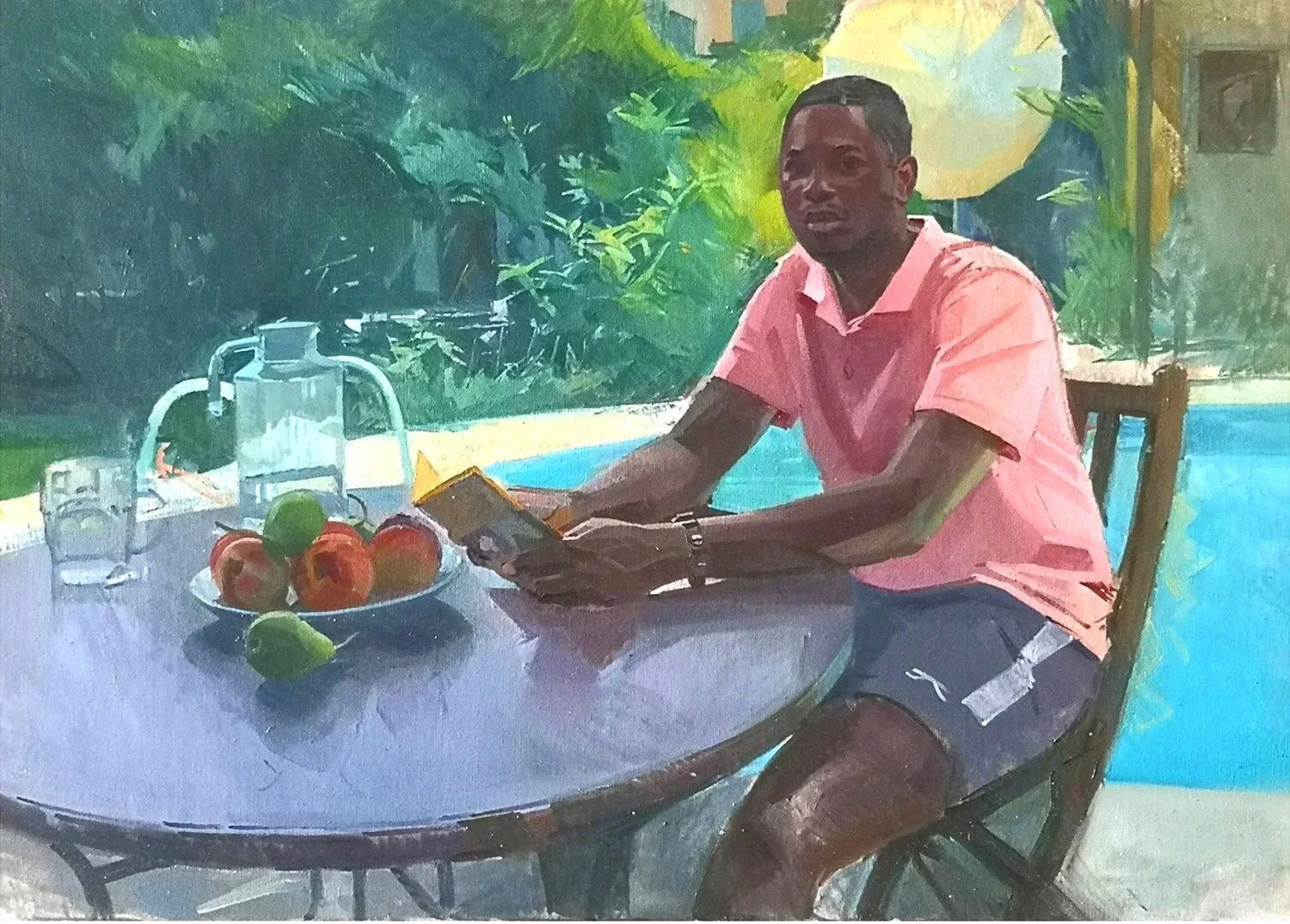 𝘊𝘦𝘥𝘳𝘪𝘤, oil on canvas, 58 × 83 cm