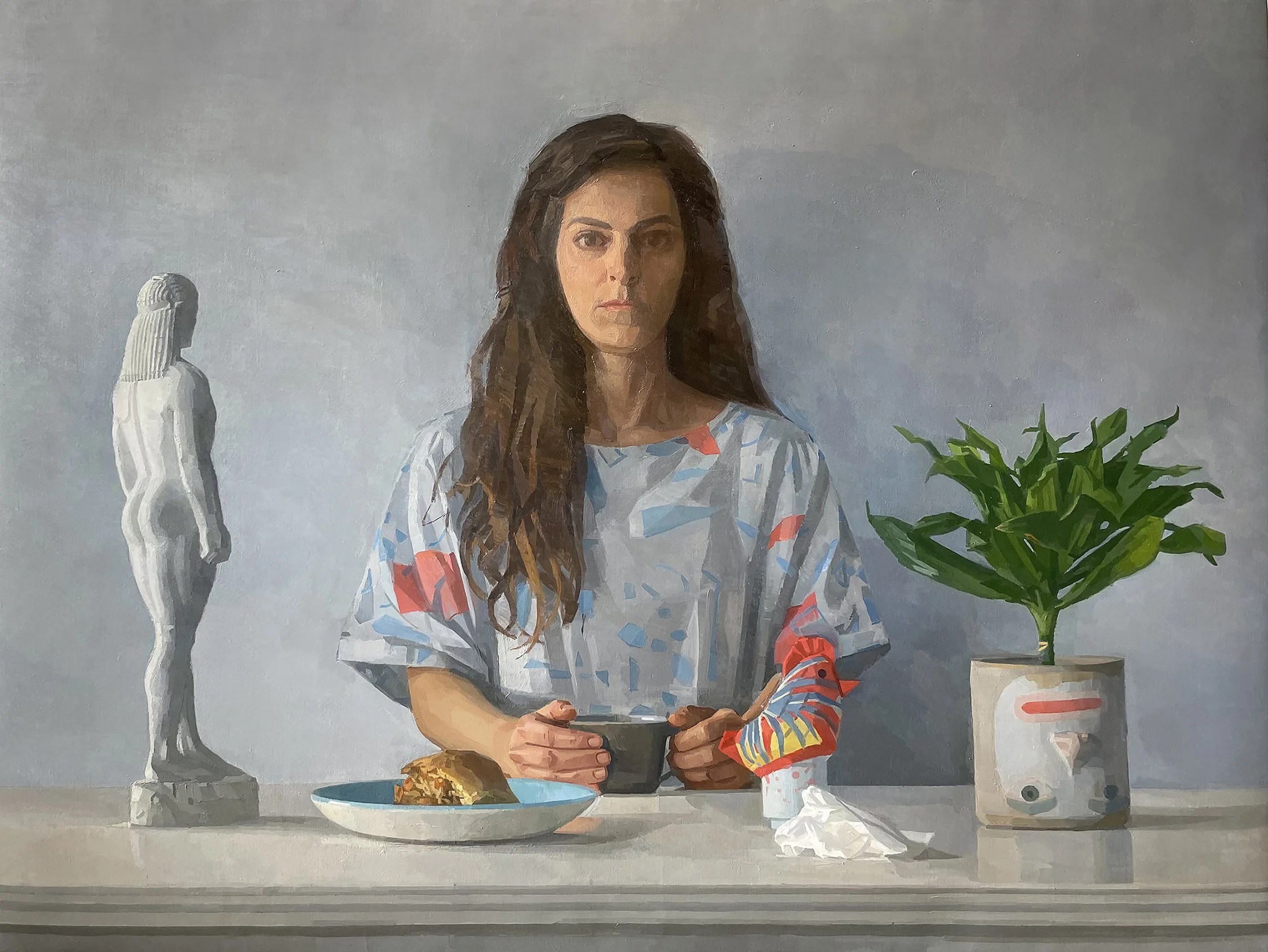 𝘓𝘪𝘮𝘦𝘴𝘵𝘰𝘯𝘦 𝘐𝘥𝘰𝘭𝘴, oil on canvas, 90 × 120 cm