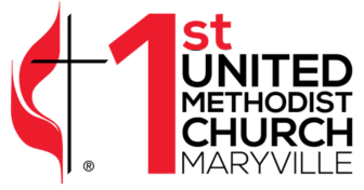 Logo featuring a red and black flame with a cross and the text '1st' in bold red.