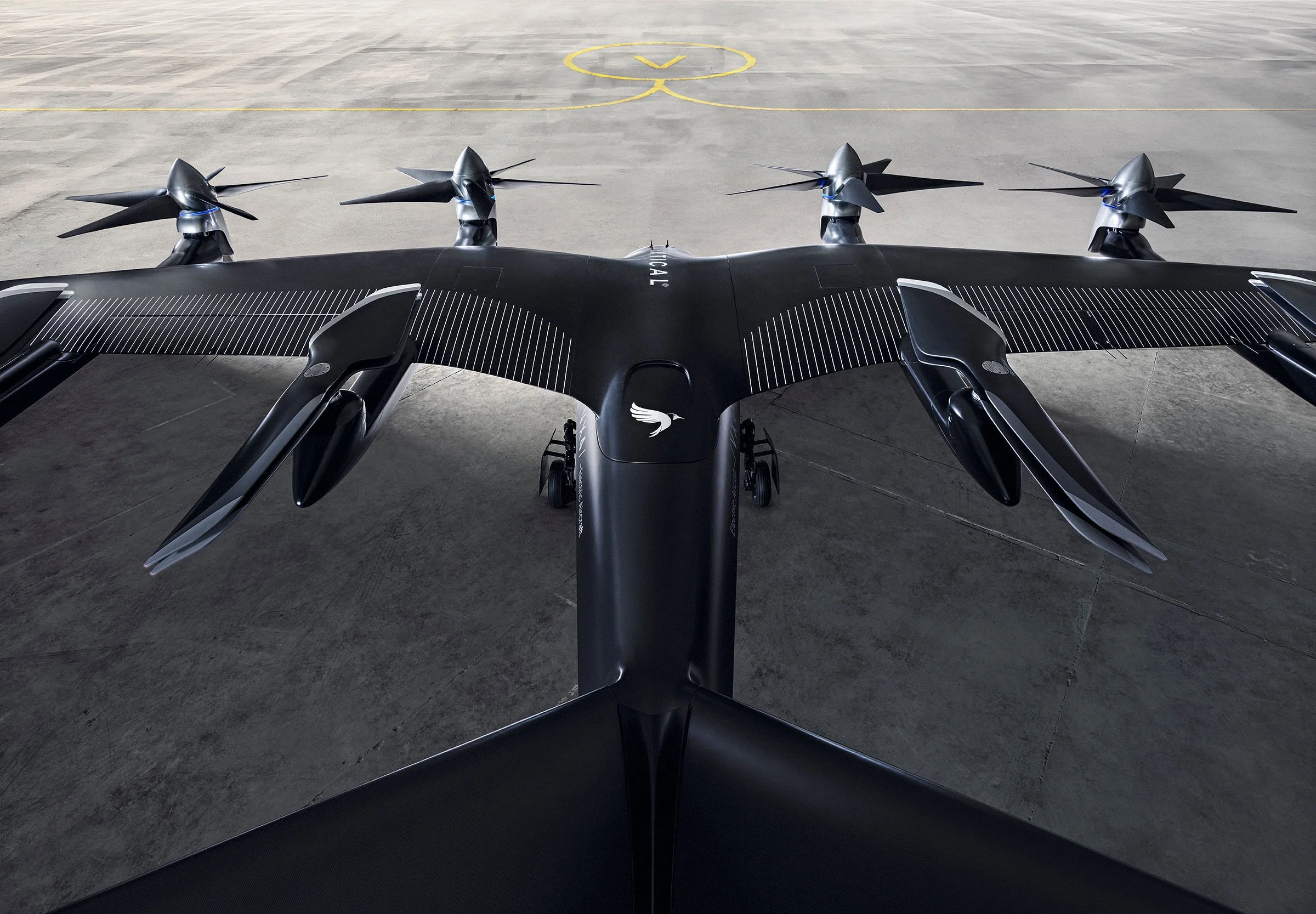 Vertical Aerospace Campagne – Product-Motiv 4, High-End-Retusche Bildergut