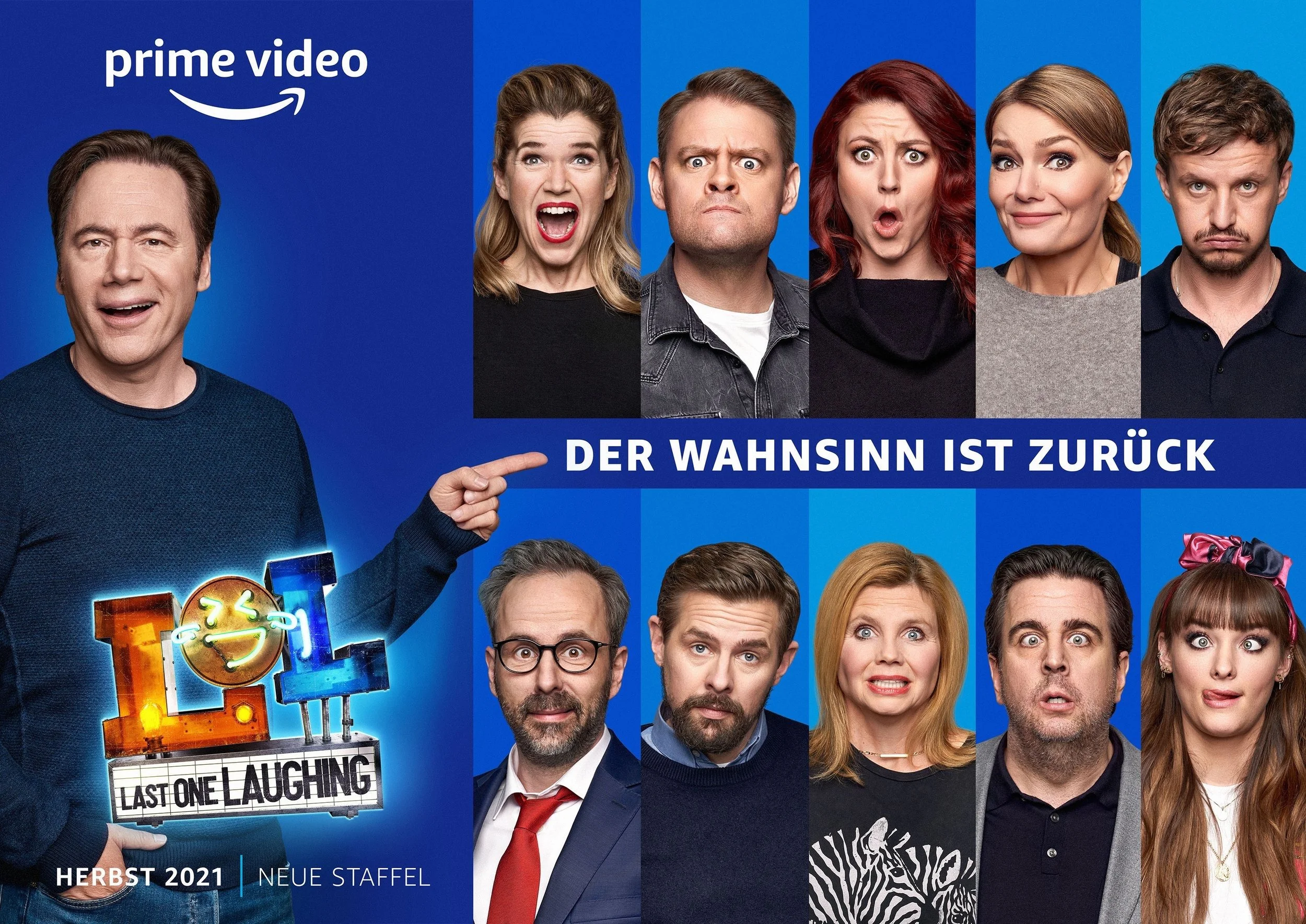 Amazon Prime Video LOL Last One Laughing Vol. 2 – Keyvisual 2, High-End-Retusche Bildergut