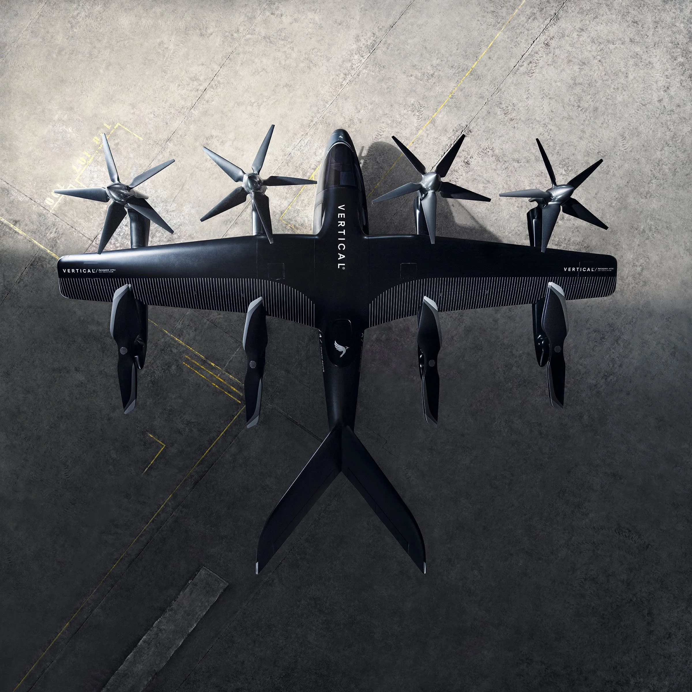 Vertical Aerospace Campagne – Product-Motiv 3, High-End-Retusche Bildergut