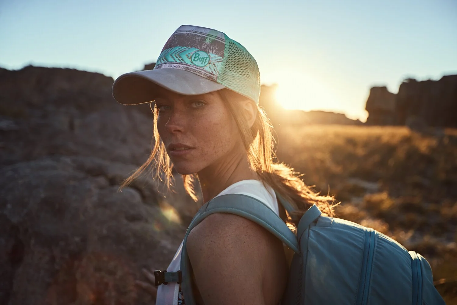 Buff Campaign Spring Summer 19 – Beauty-Motiv 21, High-End-Retusche Bildergut