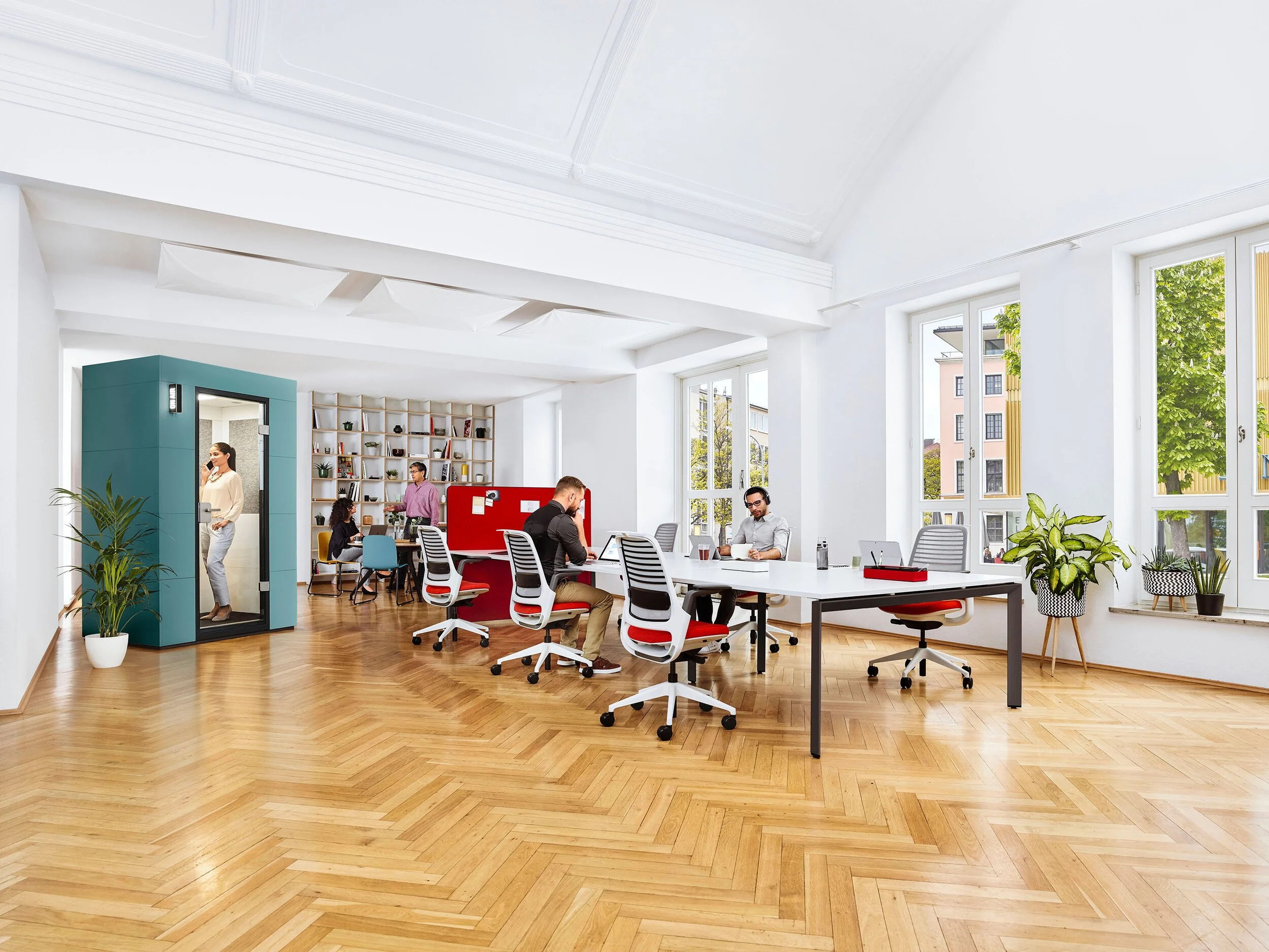 Steelcase Campaign – Product-Motiv 2, High-End-Retusche Bildergut