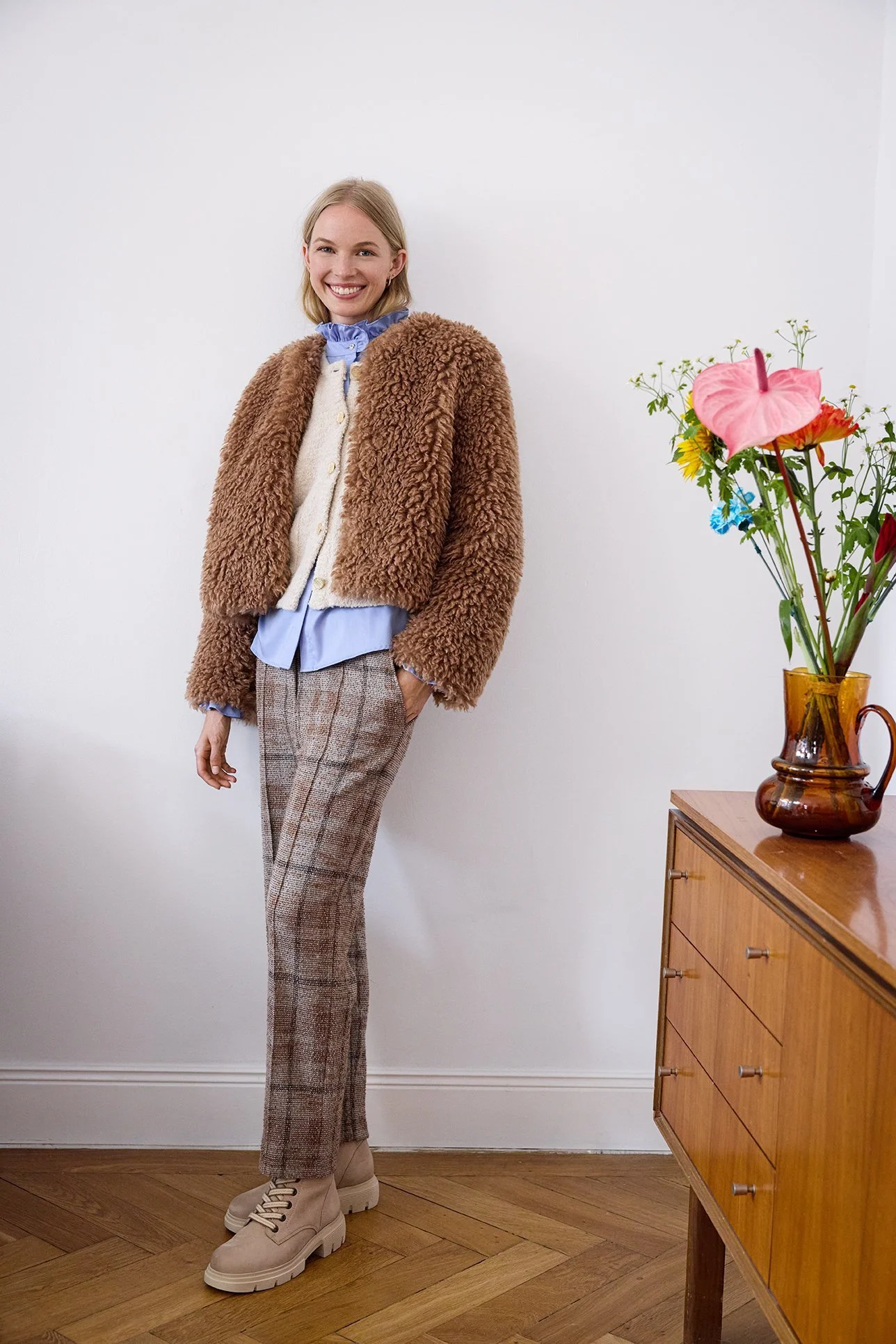 Zinser Trendkampagne Herbst-Winter 2024 – Beauty-Motiv 5, High-End-Retusche Bildergut