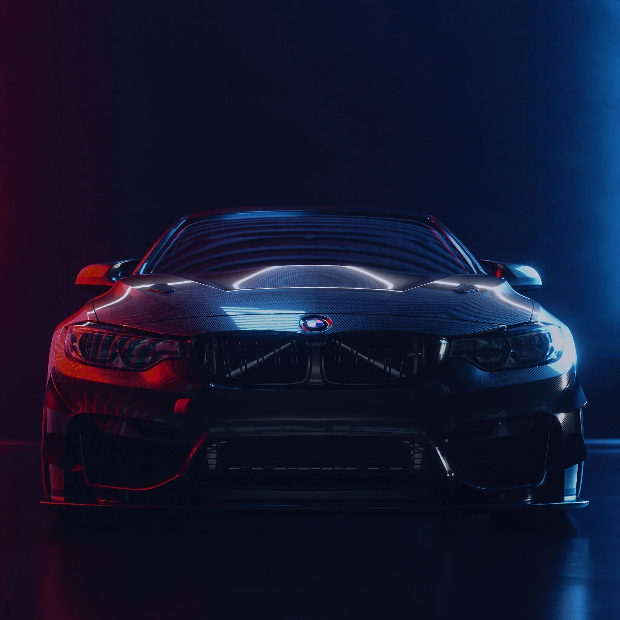 Personal Work BMW M4 GTS – Automotive-Motiv 3, High-End-Retusche Bildergut