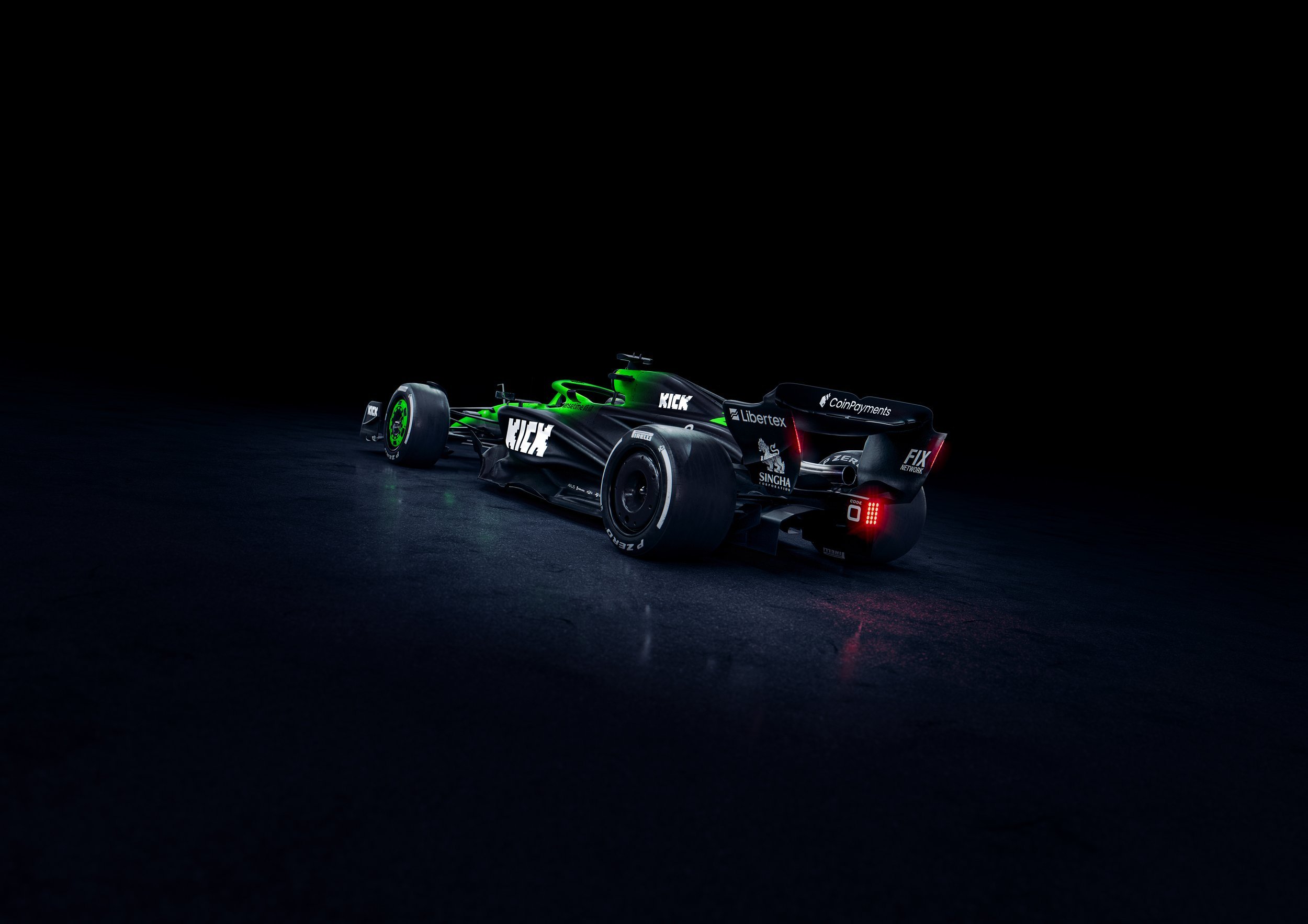 Stake F1 Team Kick Sauber – Automotive-Motiv 4, High-End-Retusche Bildergut