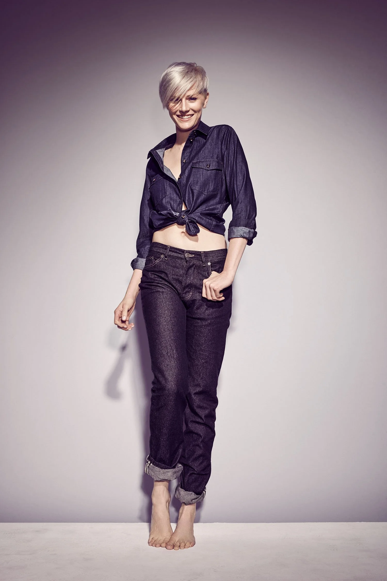 Hess Natur Selvedge Jeans – Beauty-Motiv 6, High-End-Retusche Bildergut