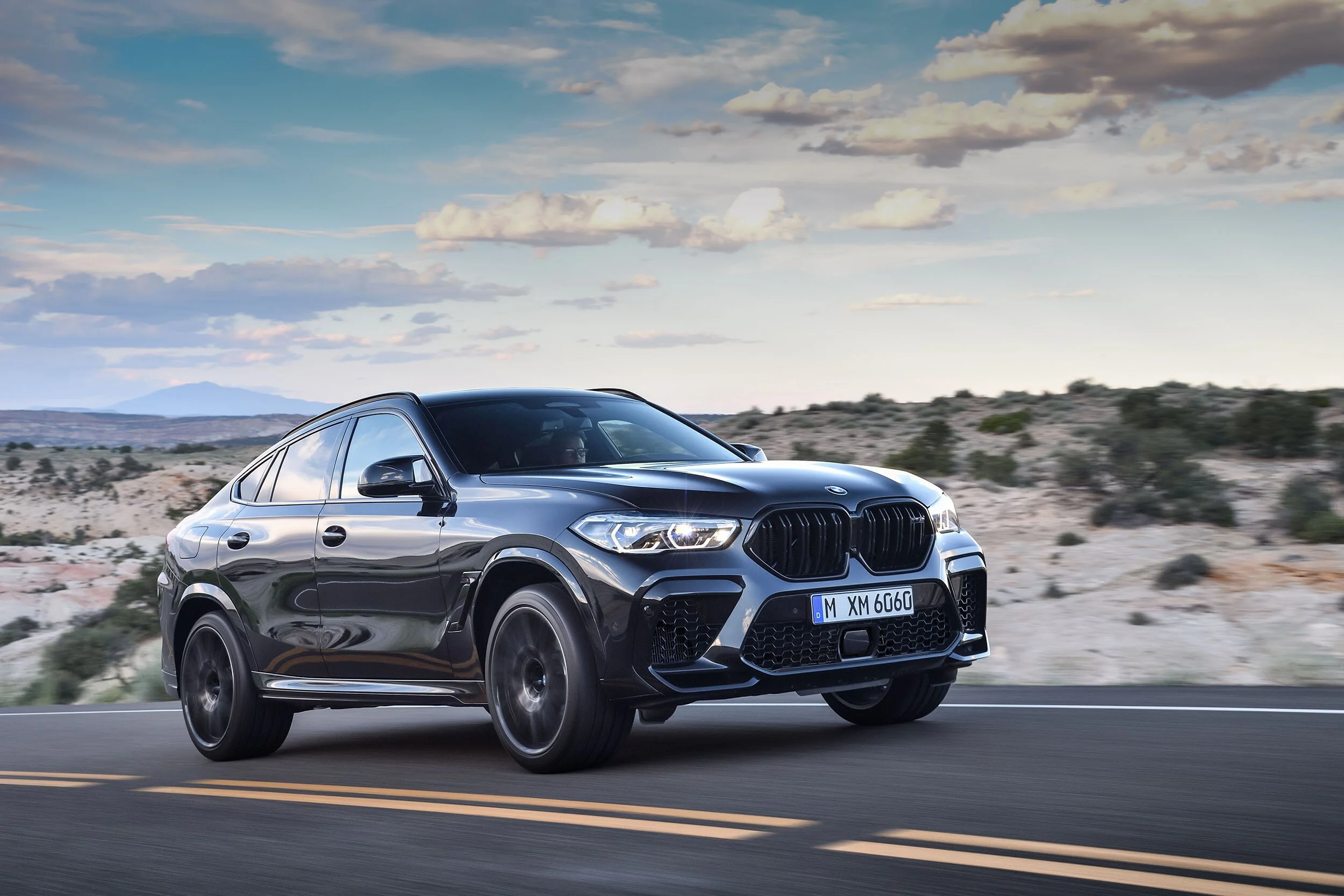 BMW X6M Pressclub – Automotive-Motiv 3, High-End-Retusche Bildergut