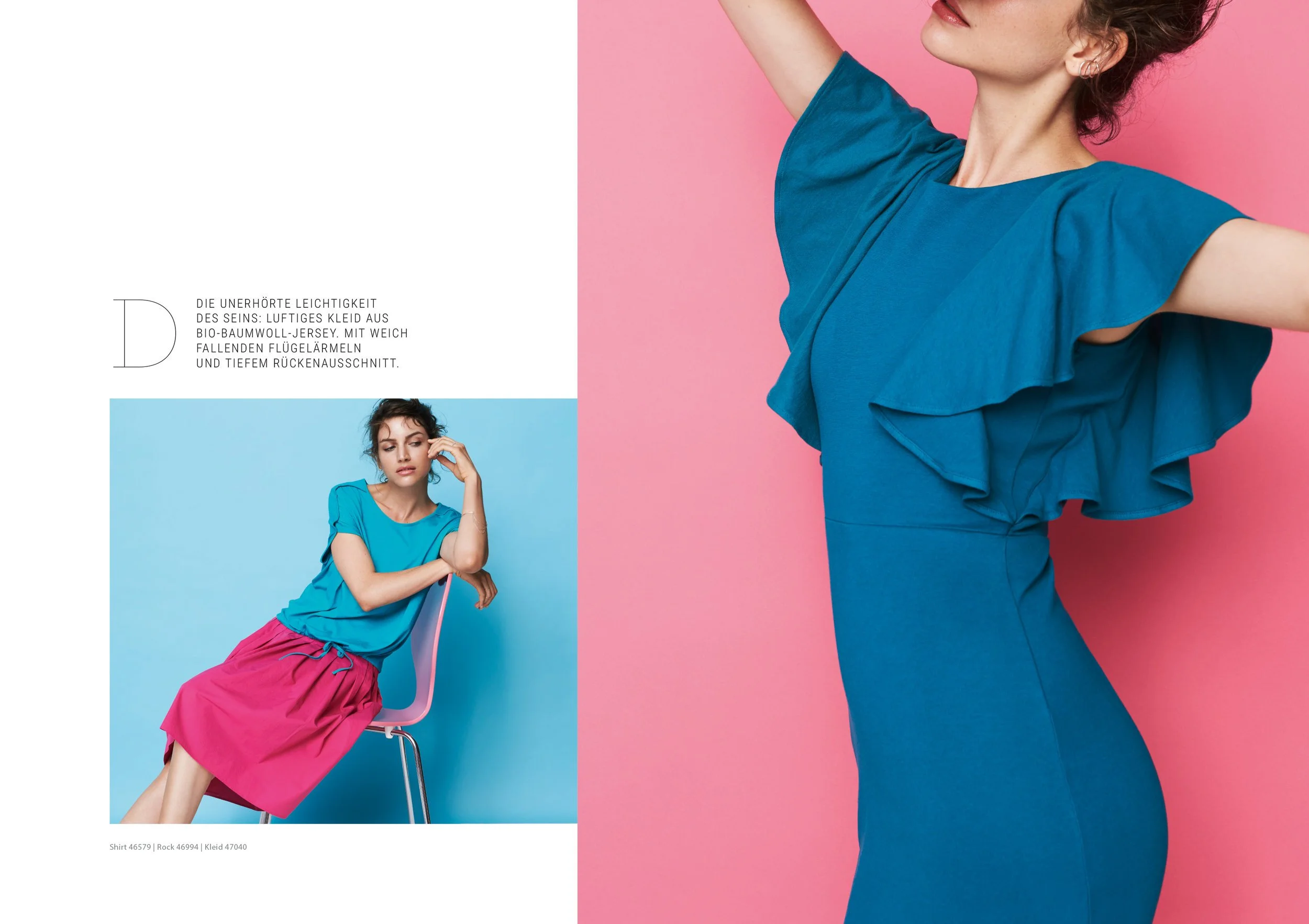 hessnatur Lookbook SS 2018 – Fashion & Beauty-Motiv 18, High-End-Retusche Bildergut.