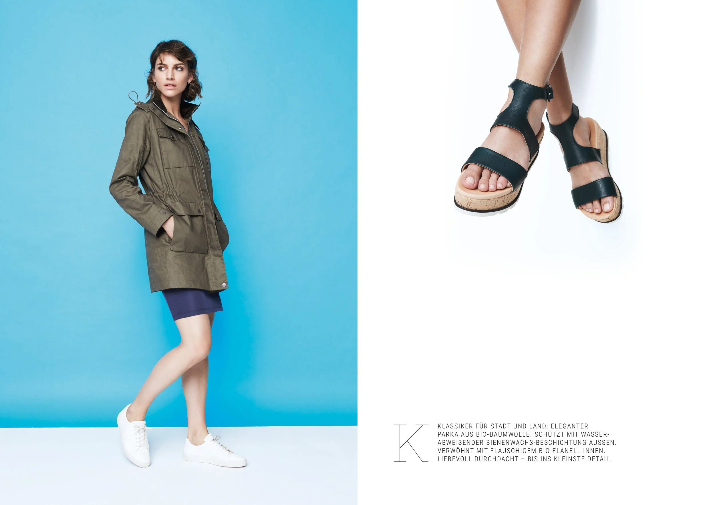 hessnatur Lookbook SS 2018 – Fashion & Beauty-Motiv 8, High-End-Retusche Bildergut.